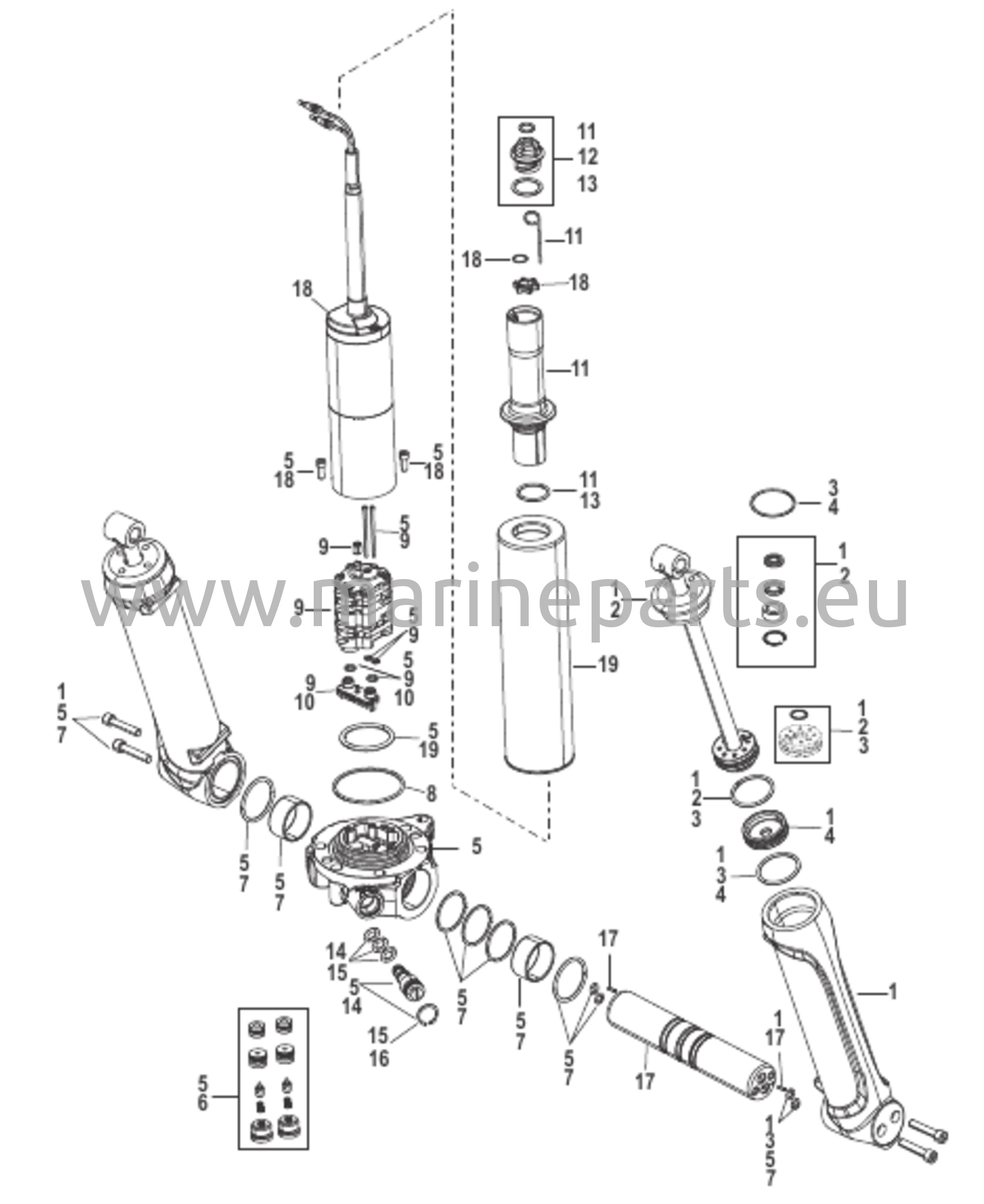 Voimansiirron trimmausosat