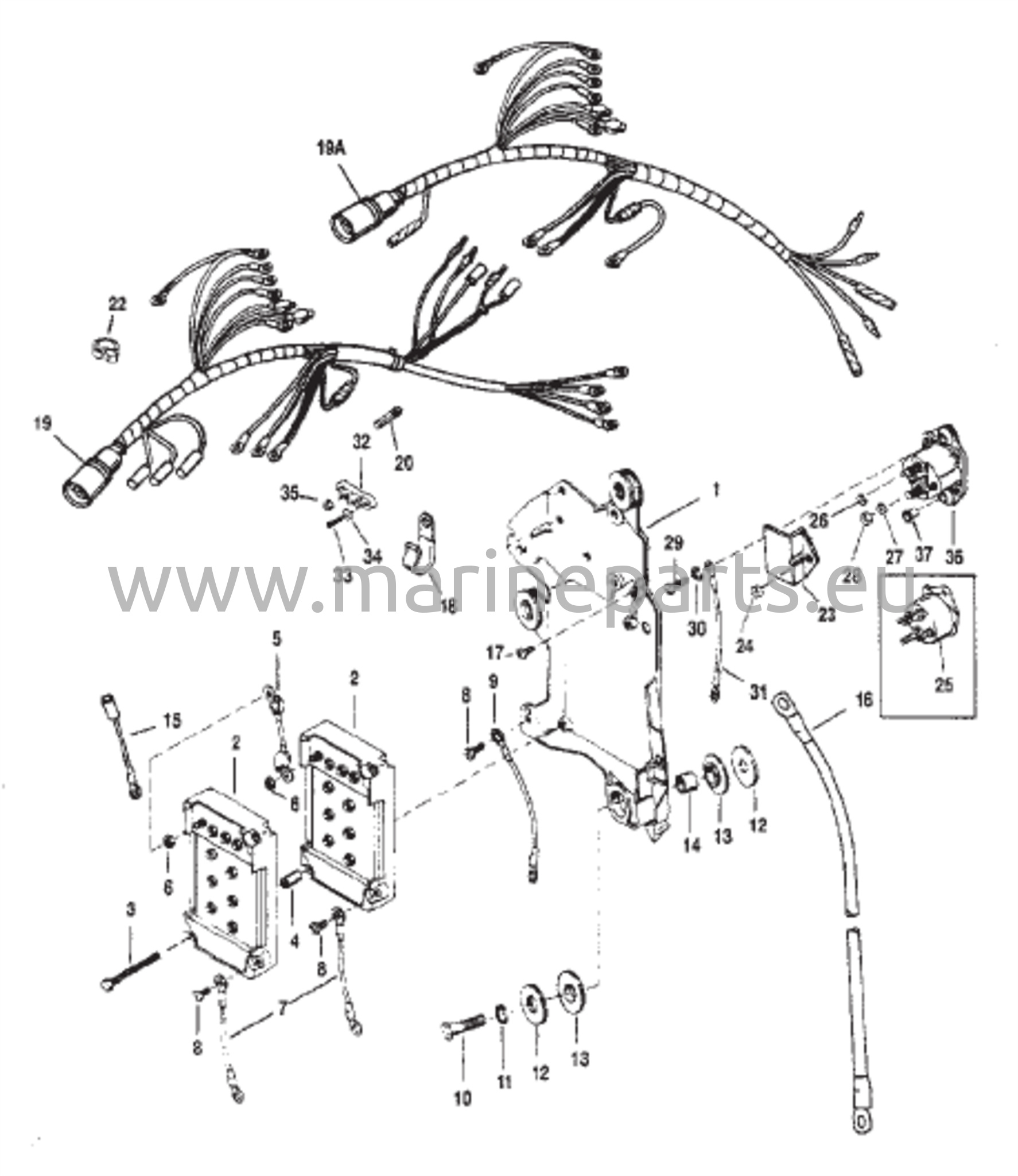 Johdotussarja / Käynnistinrele