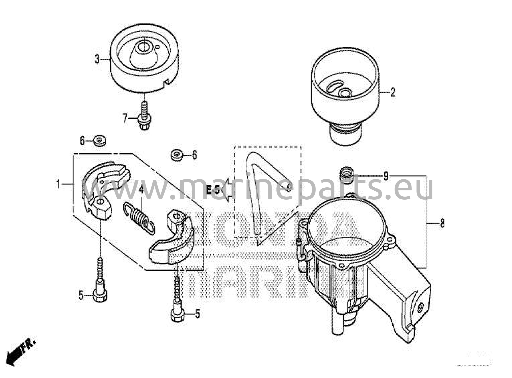 Centrifugal coupling