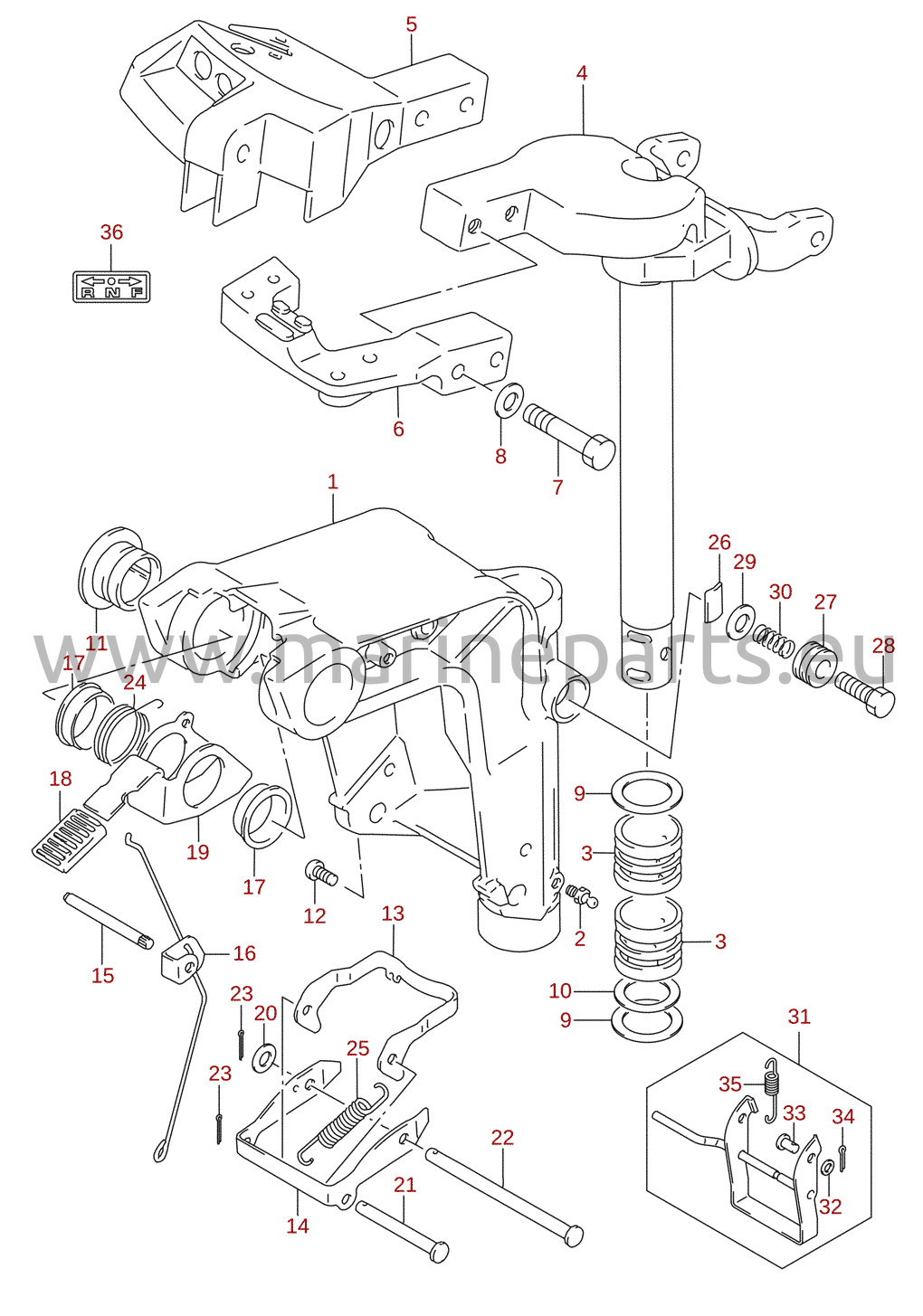 Swivel bracket (2004)