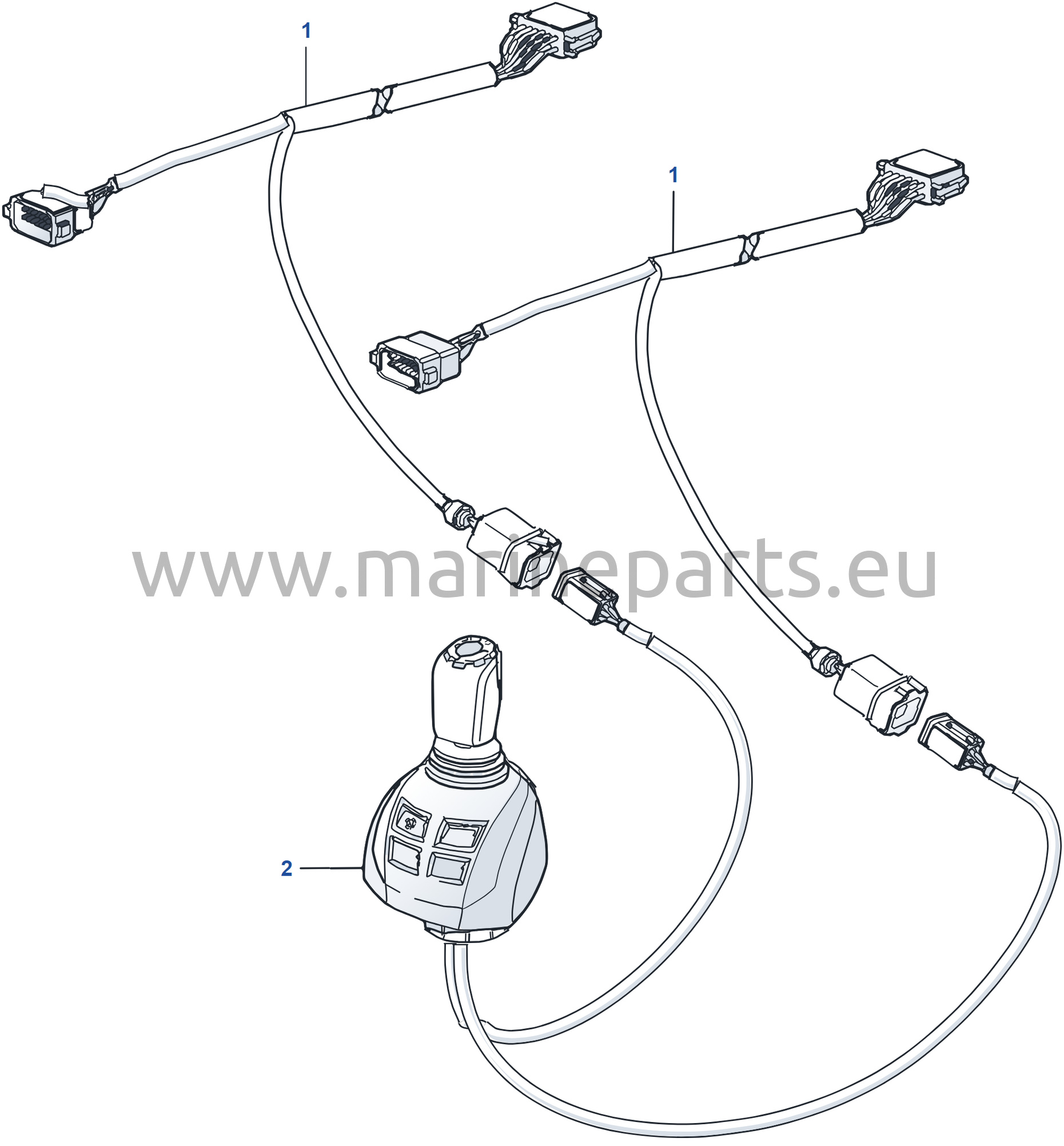Joystick EVC-C3, EVC-D