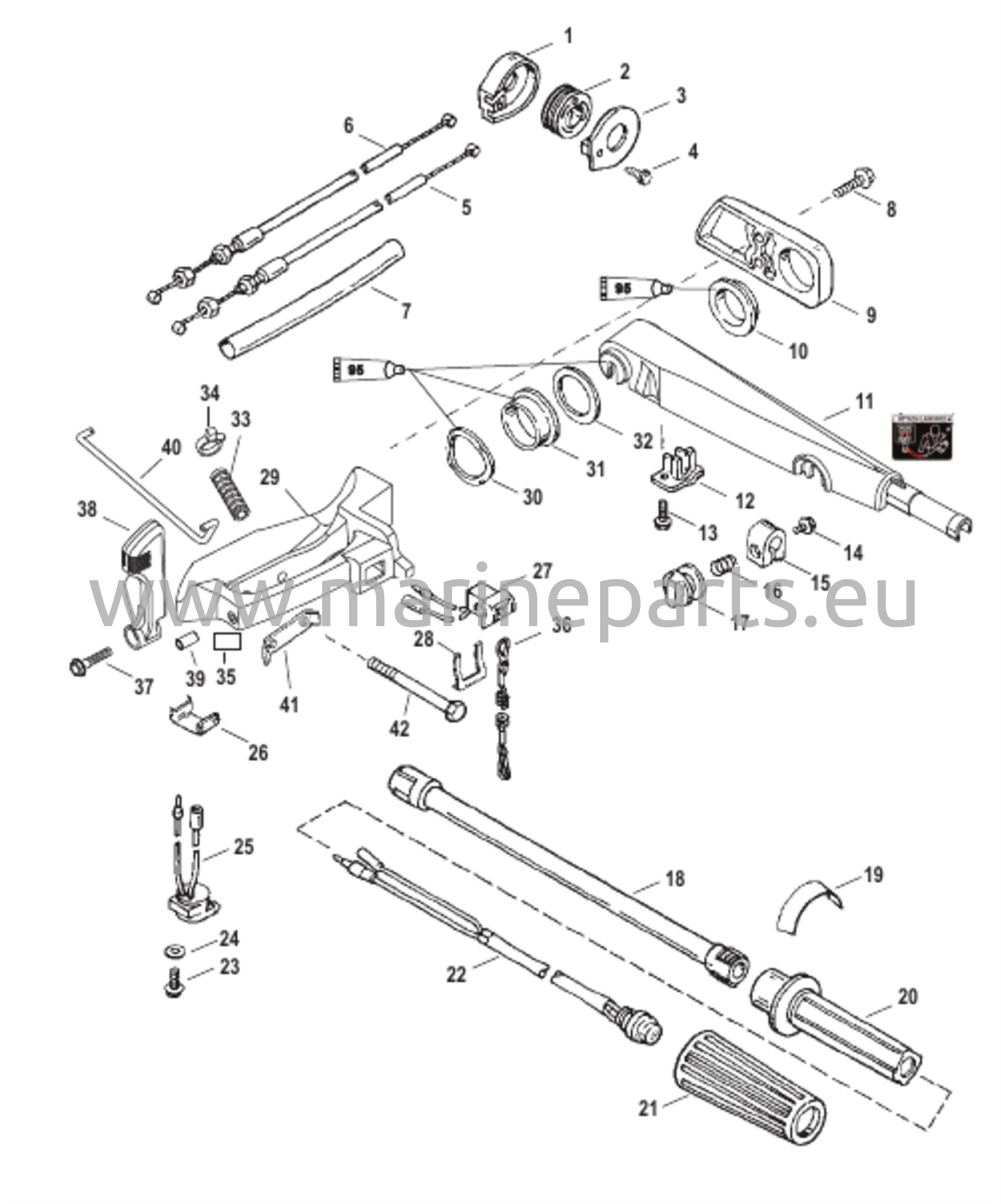Tiller Handle 