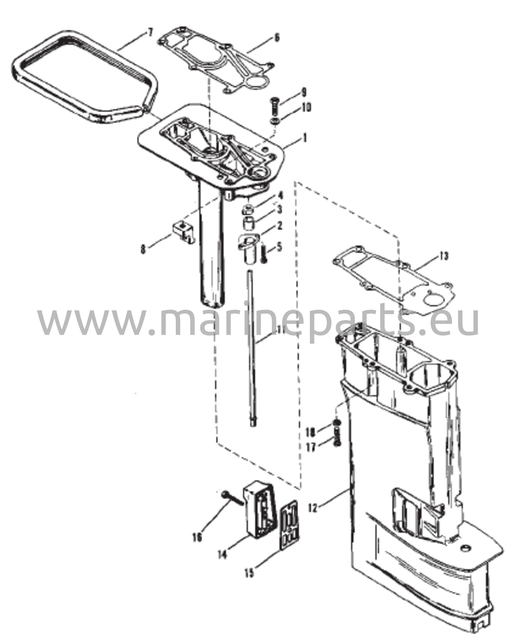 Voimansiirron akselikoteloasennus