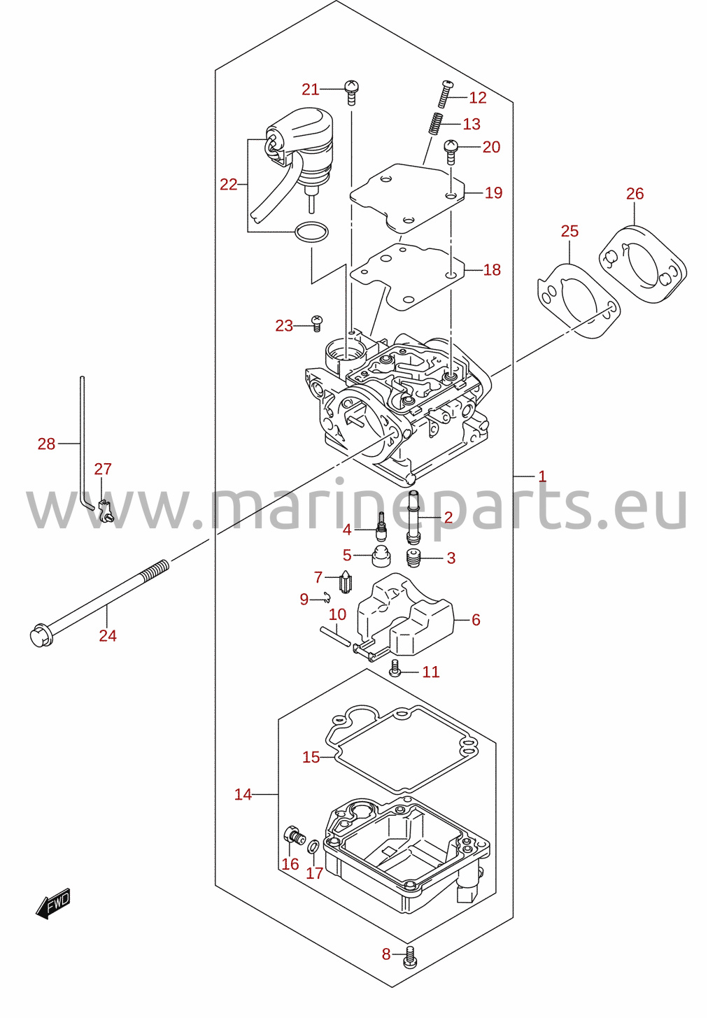 Carburetor (DF8AR)