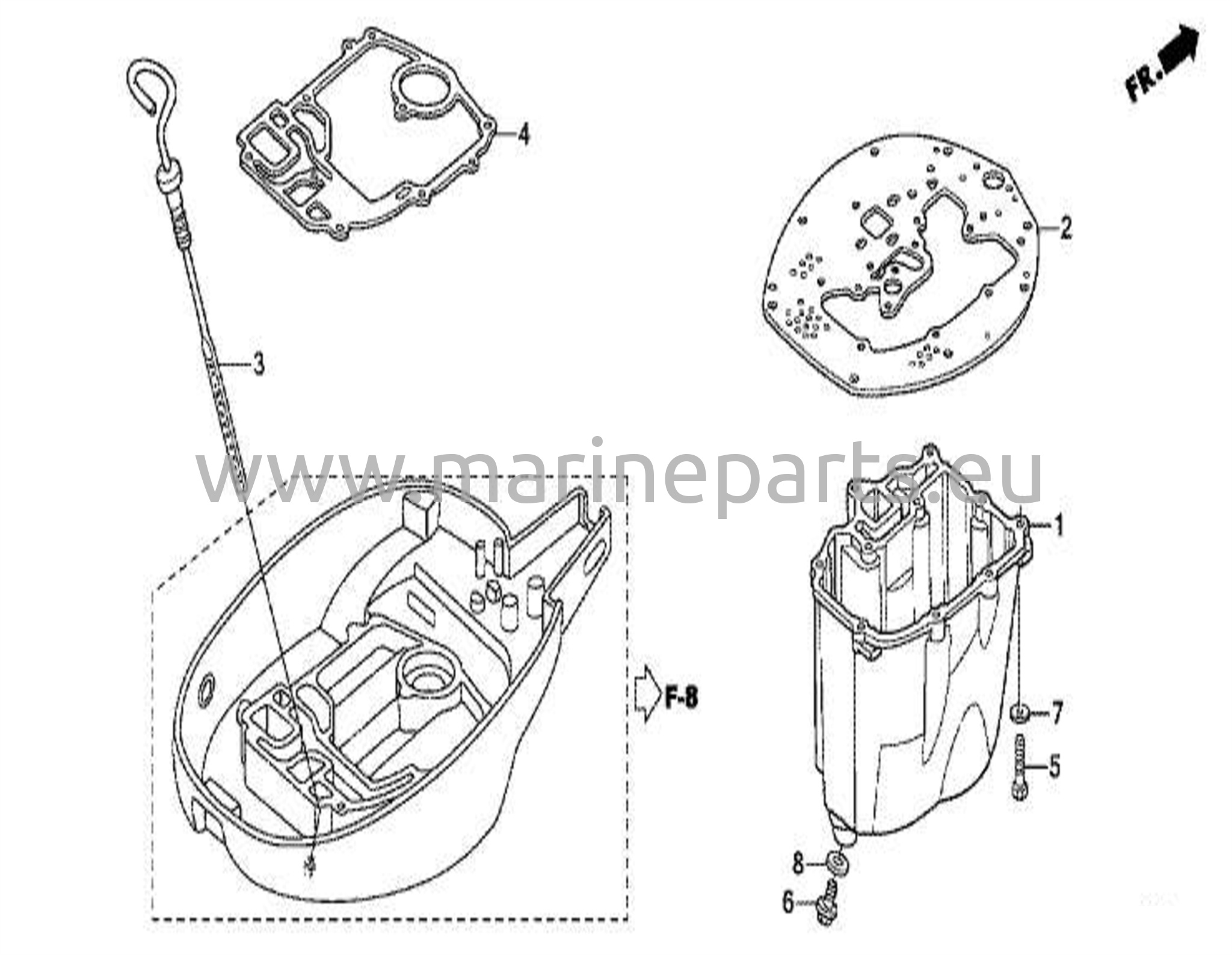 Oljeuppsamlingskärl
