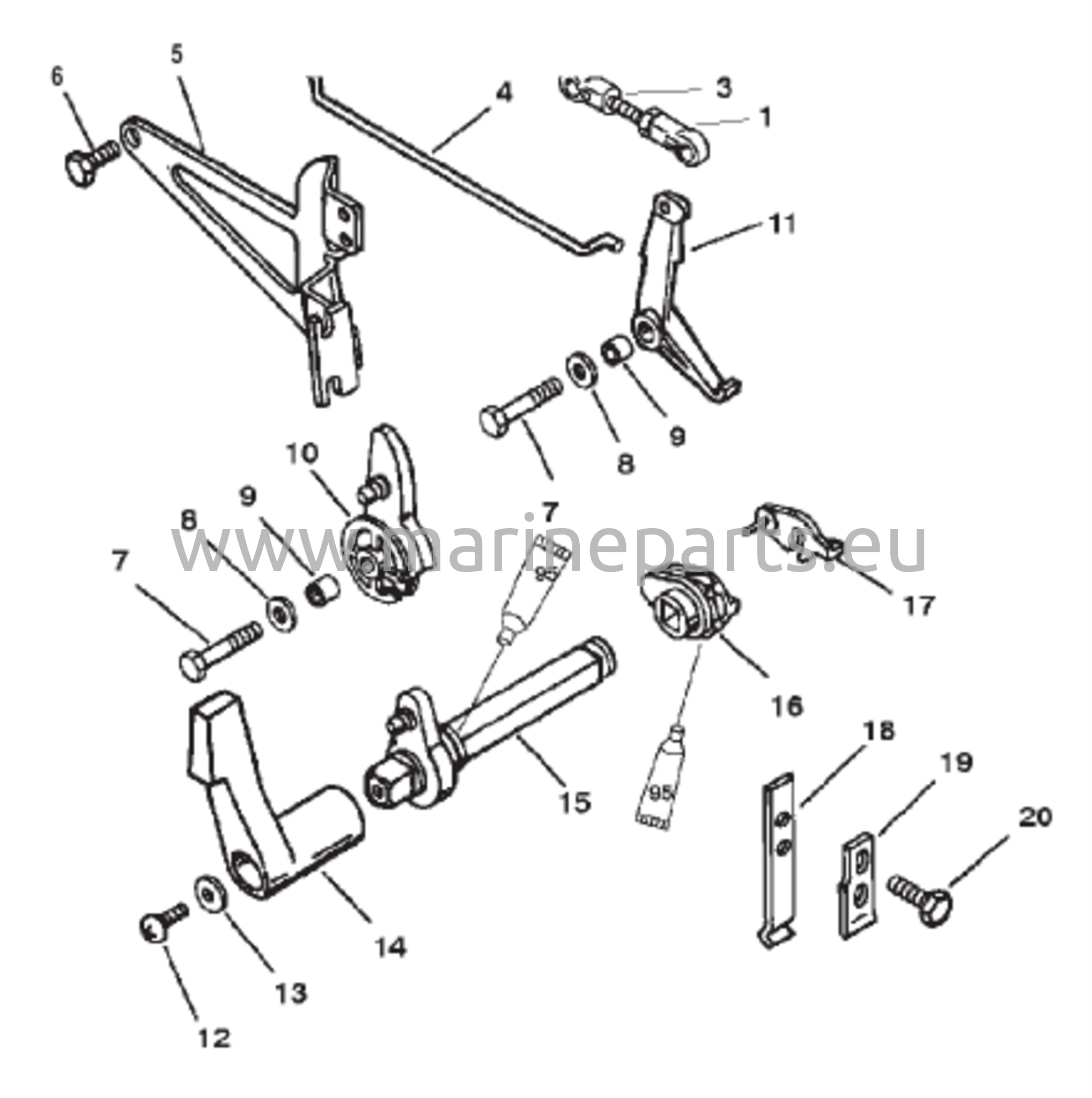 Kaasu- ja vaihteensiirtovivusto