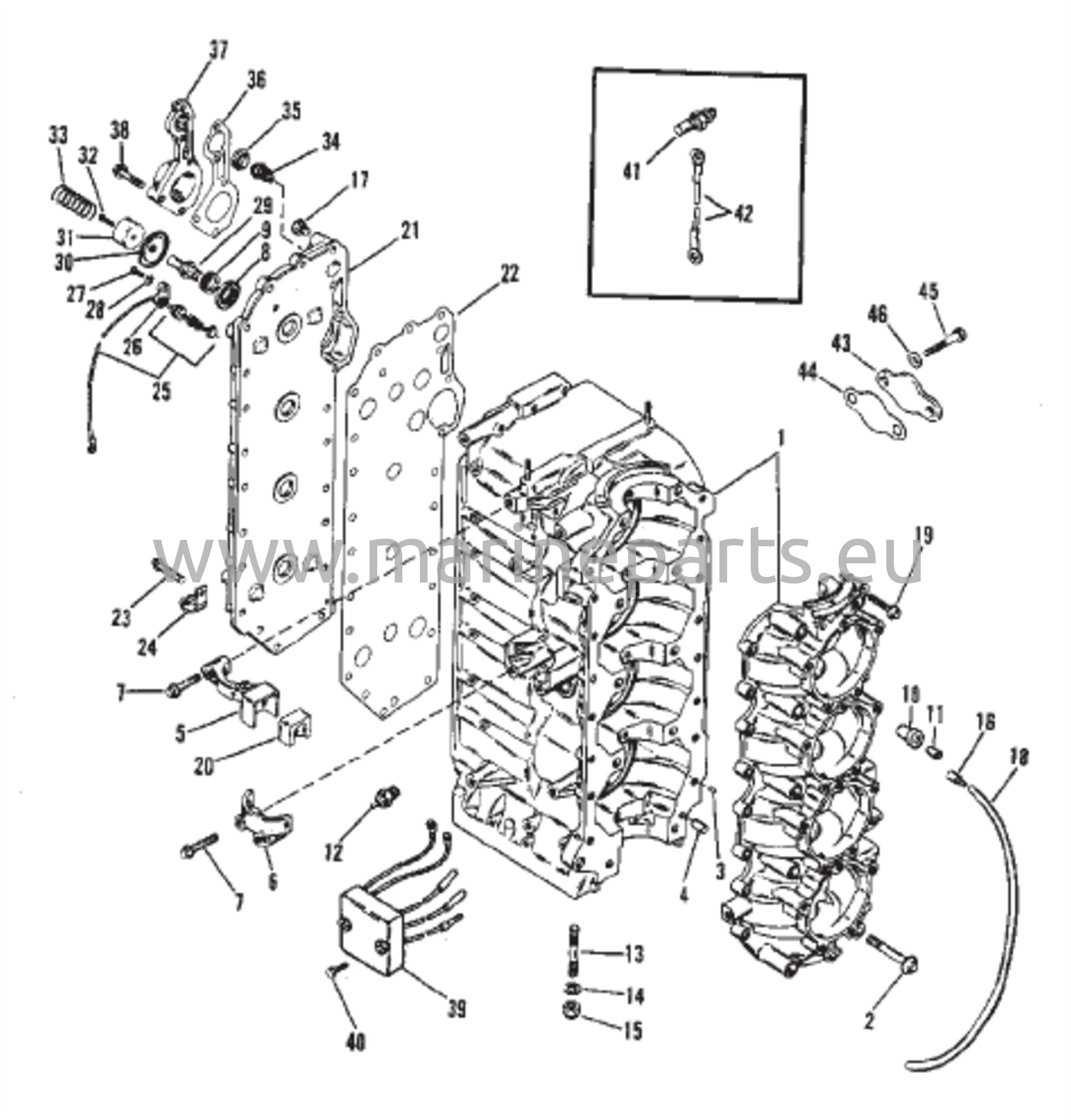 Sylinterilohko ja kampikammio