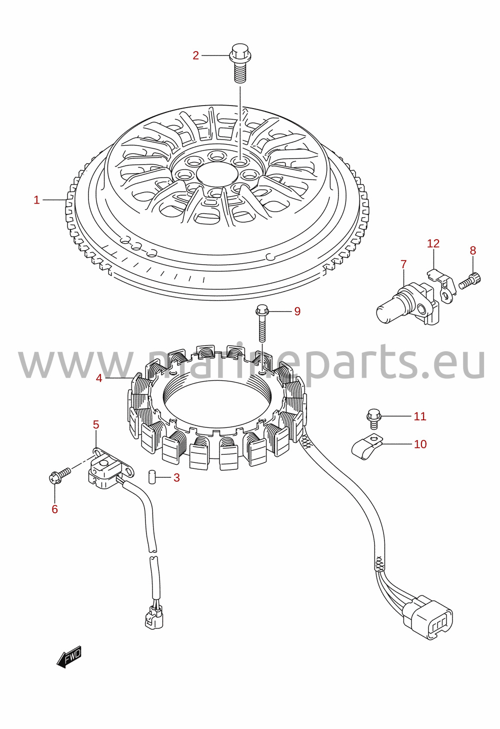 Magnet / generator (DF150Z)