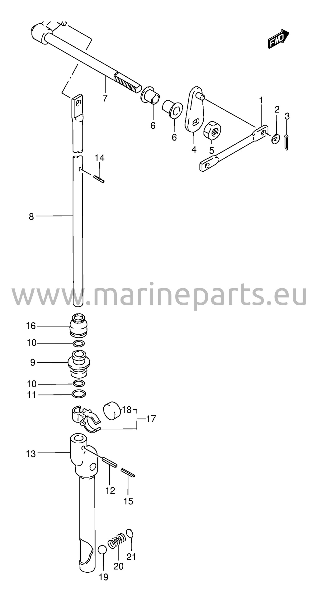 Kobling (–1994) (DT75MQ, DT75WT, DT85MQ, DT85WT)