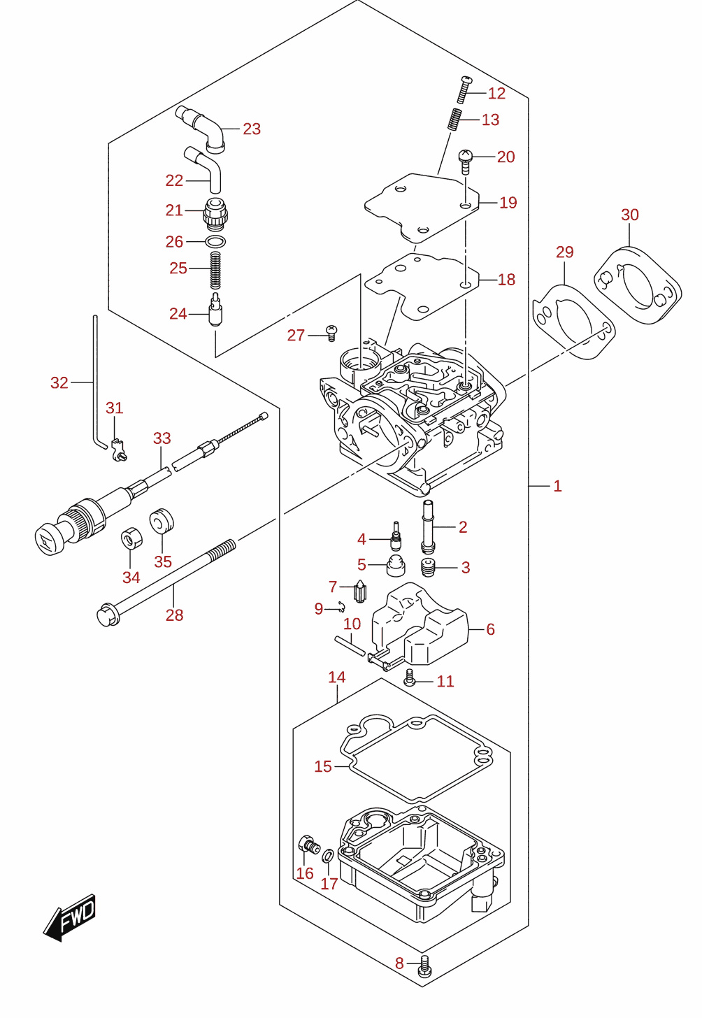 Karburaator (DF8A)