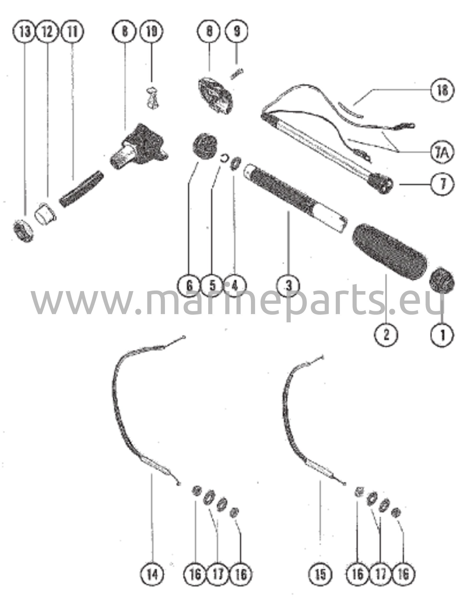 Steering Handle Assembly 