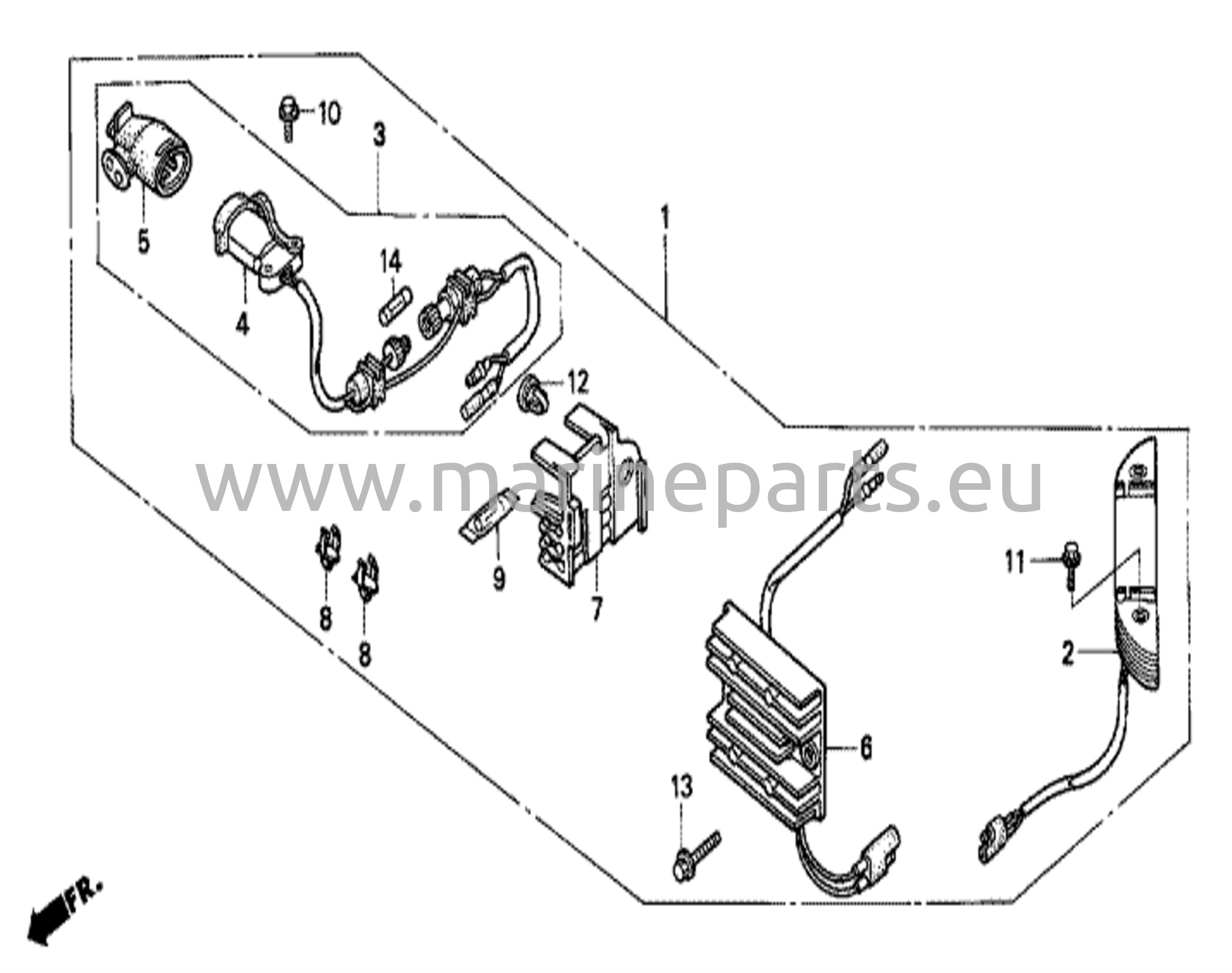 Lamp consent kit (BF9.9AH/BF15AH) (6A)