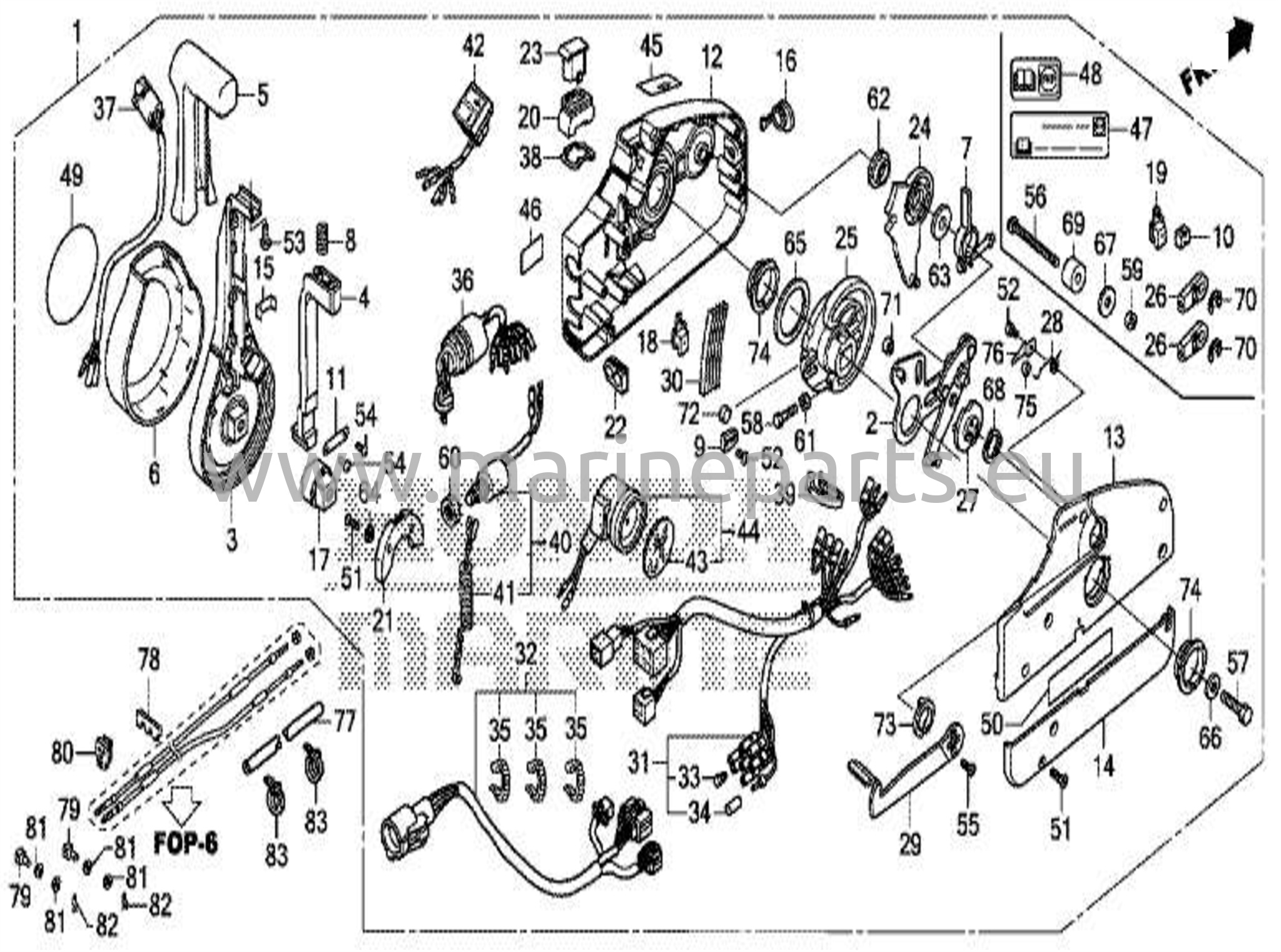 Fjärrkontroll (nhk mec) (handtagskåpa = krom)