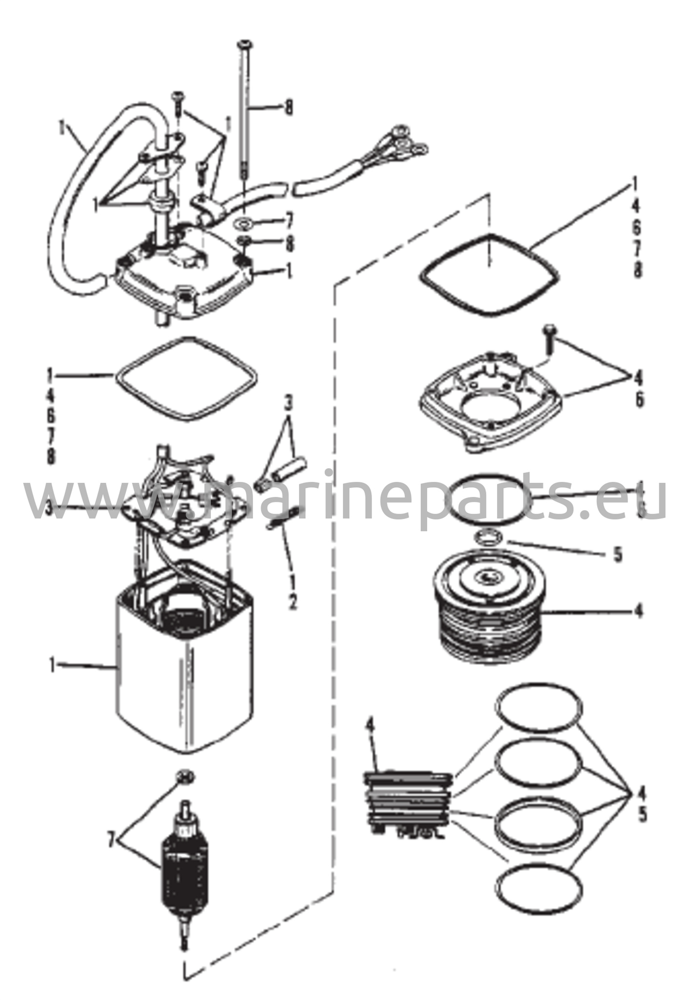 Voimansiirron Trim-pumppu