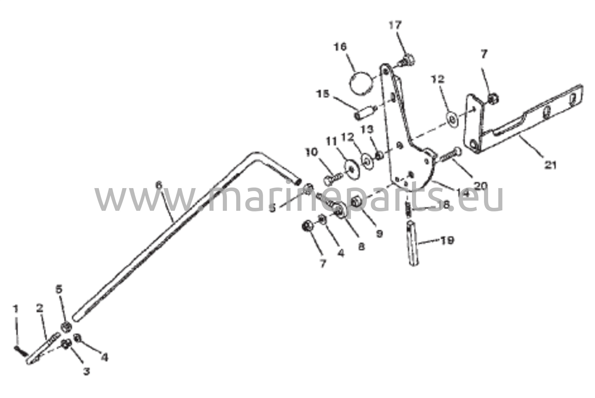 Jet Linkage (S/N 0G157845 & Below) 