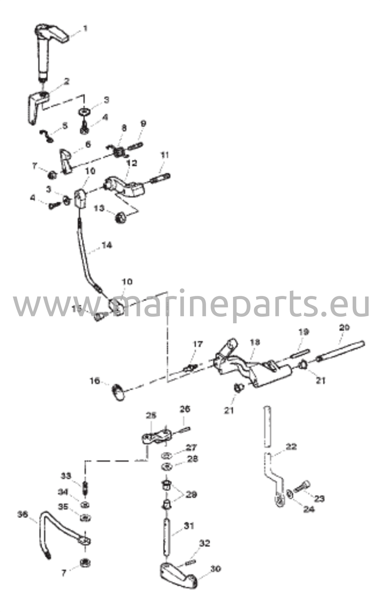 Vaihteensiirtoyhteys