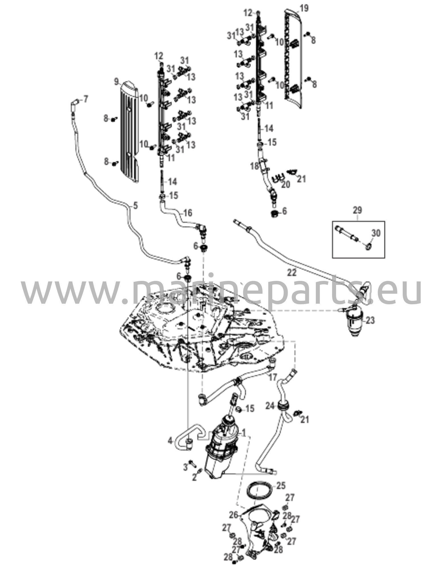 Polttoainejärjestelmä
