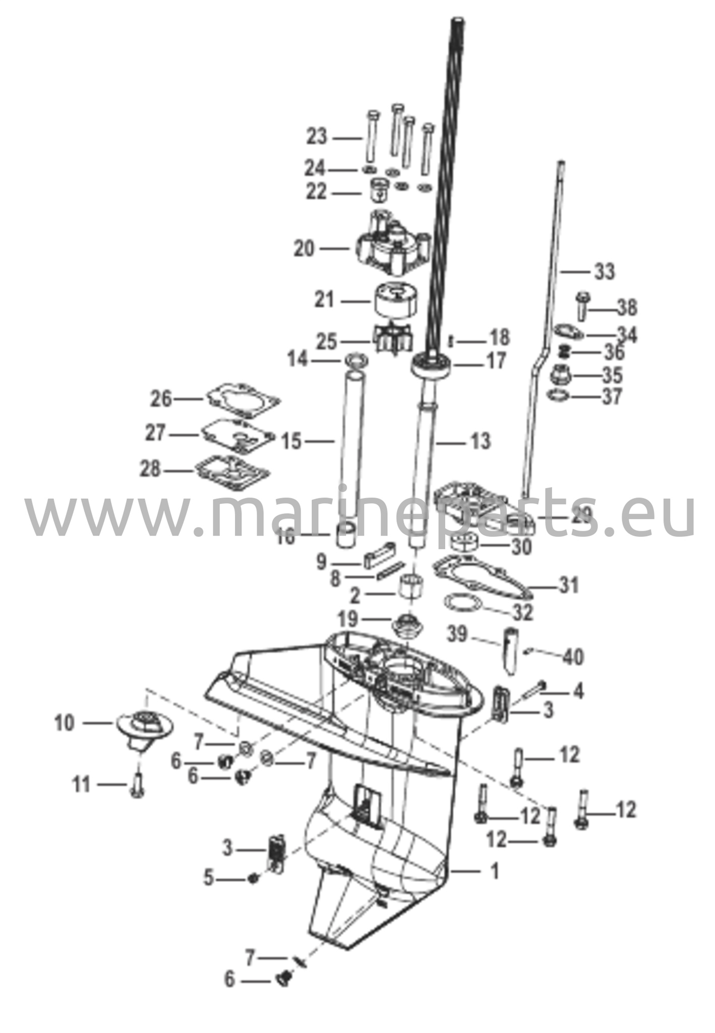 Växelhus Drivaxel Standard