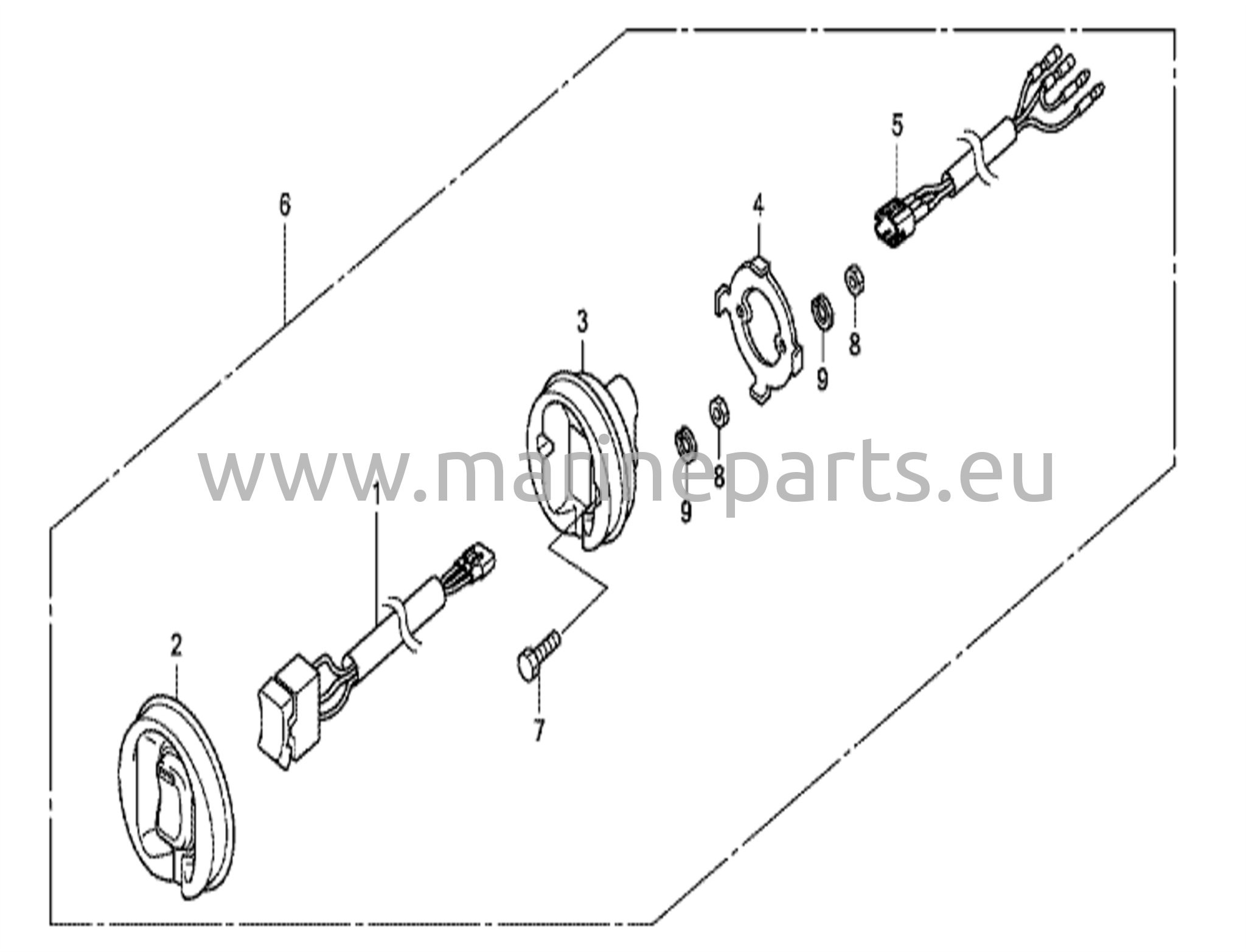 Trolling-ohjauskytkin