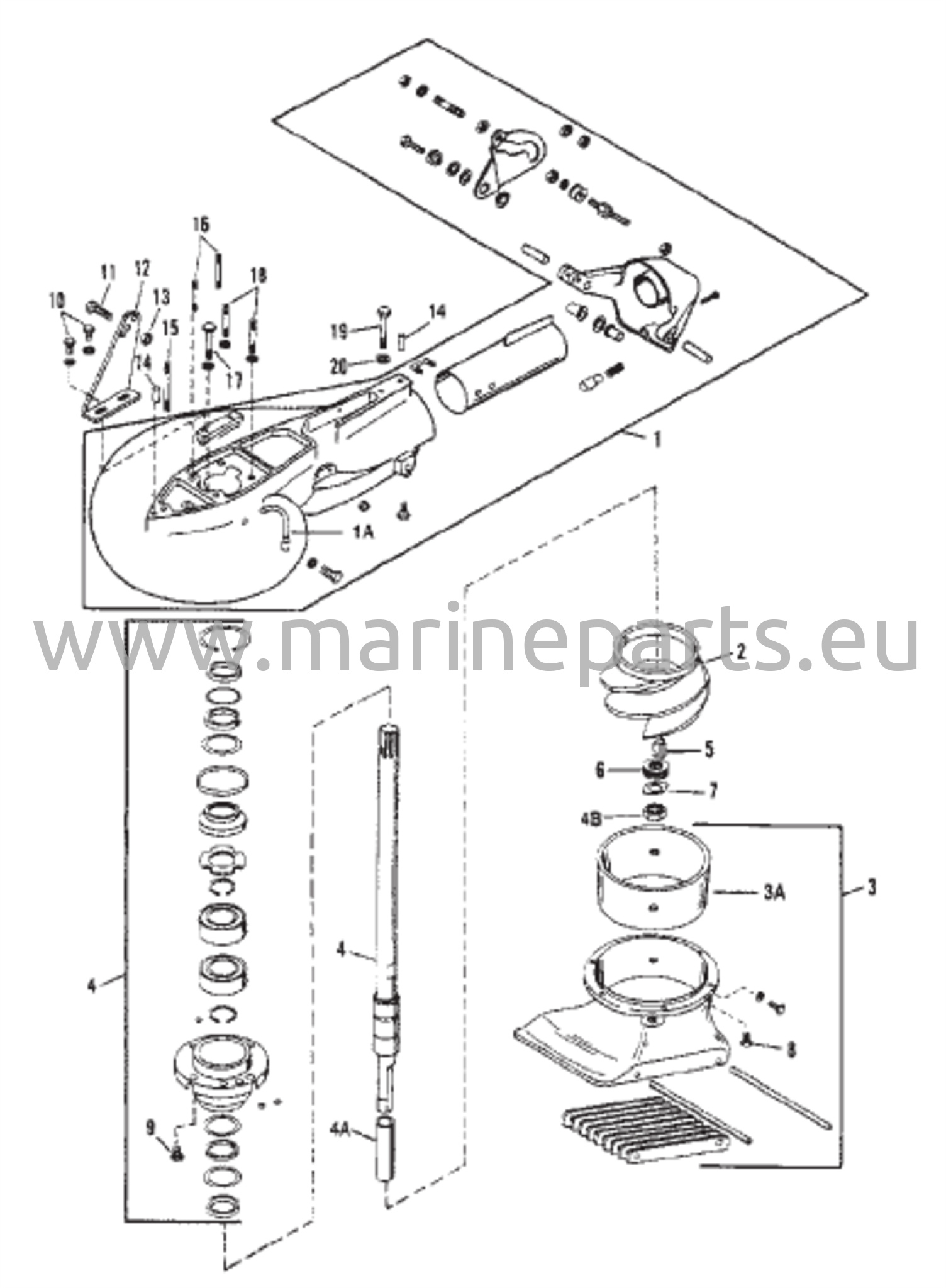 Suuttimipumpun kokoonpano