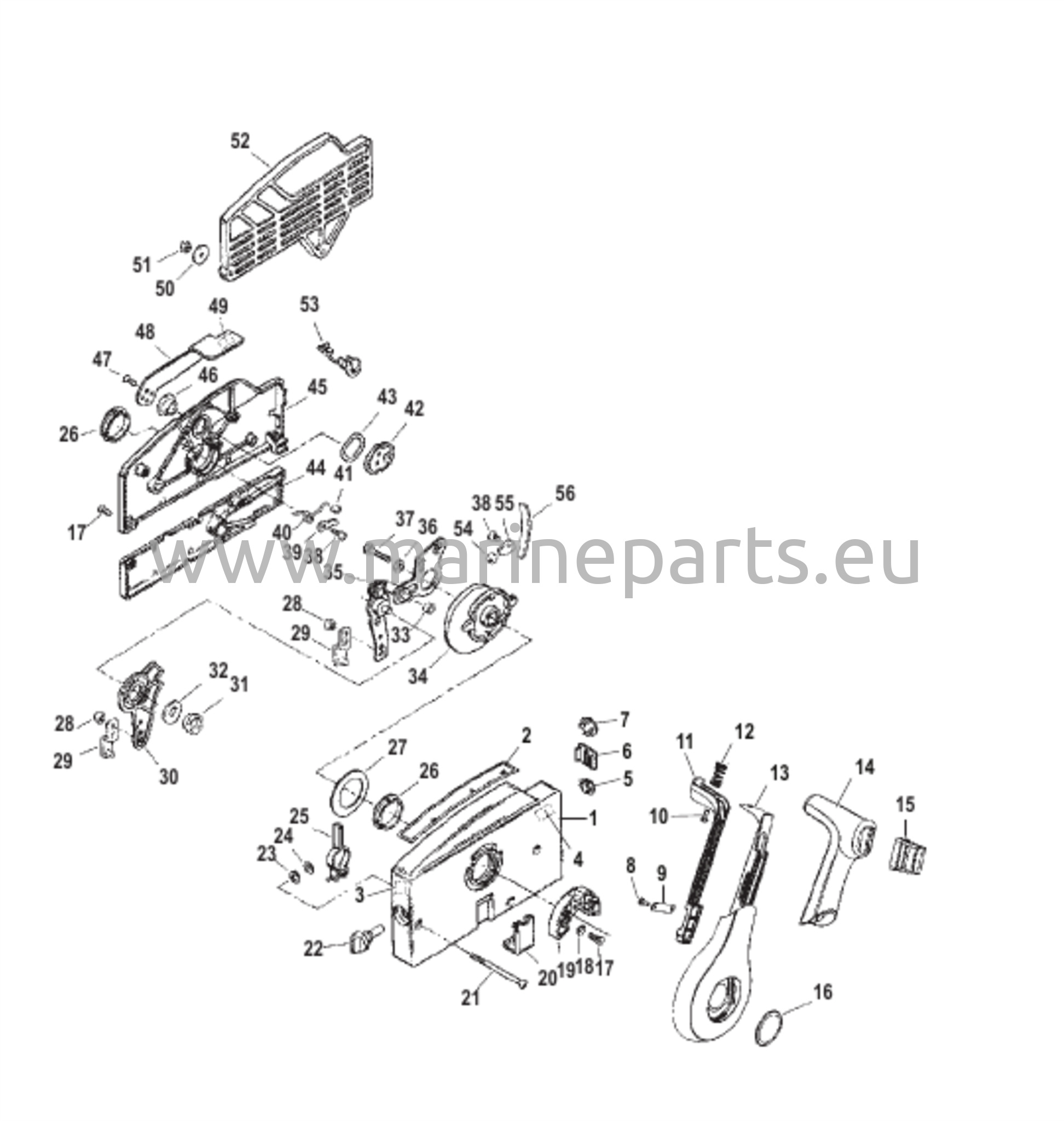 Remote Control 4000 Side Mount 