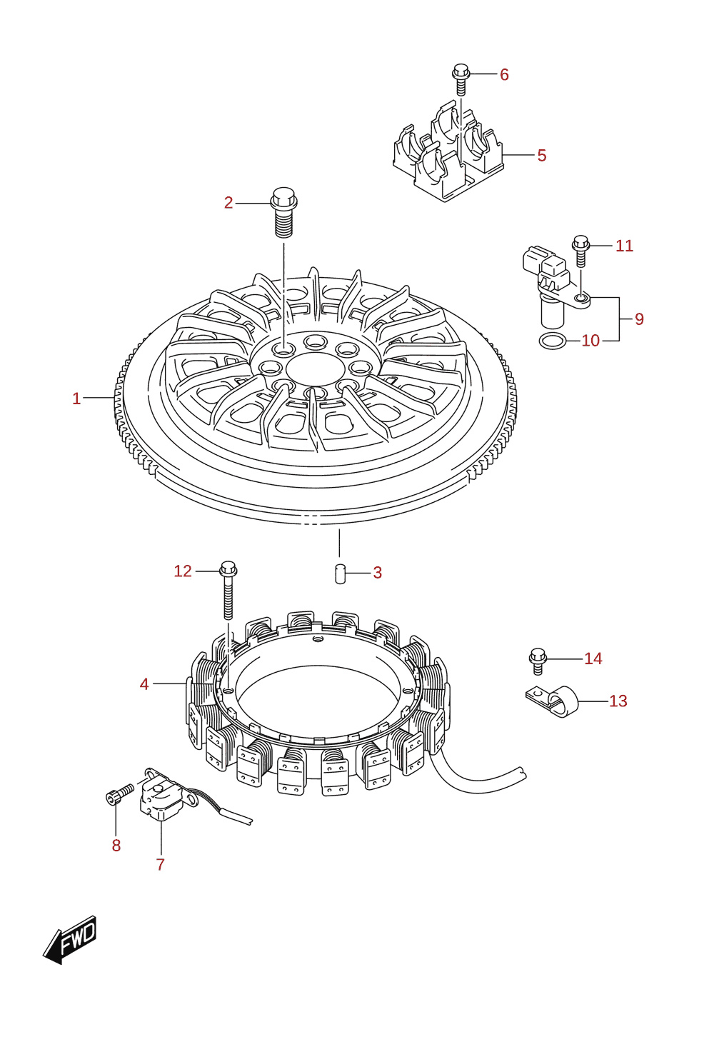 Lichtmaschine / Magnetzünder