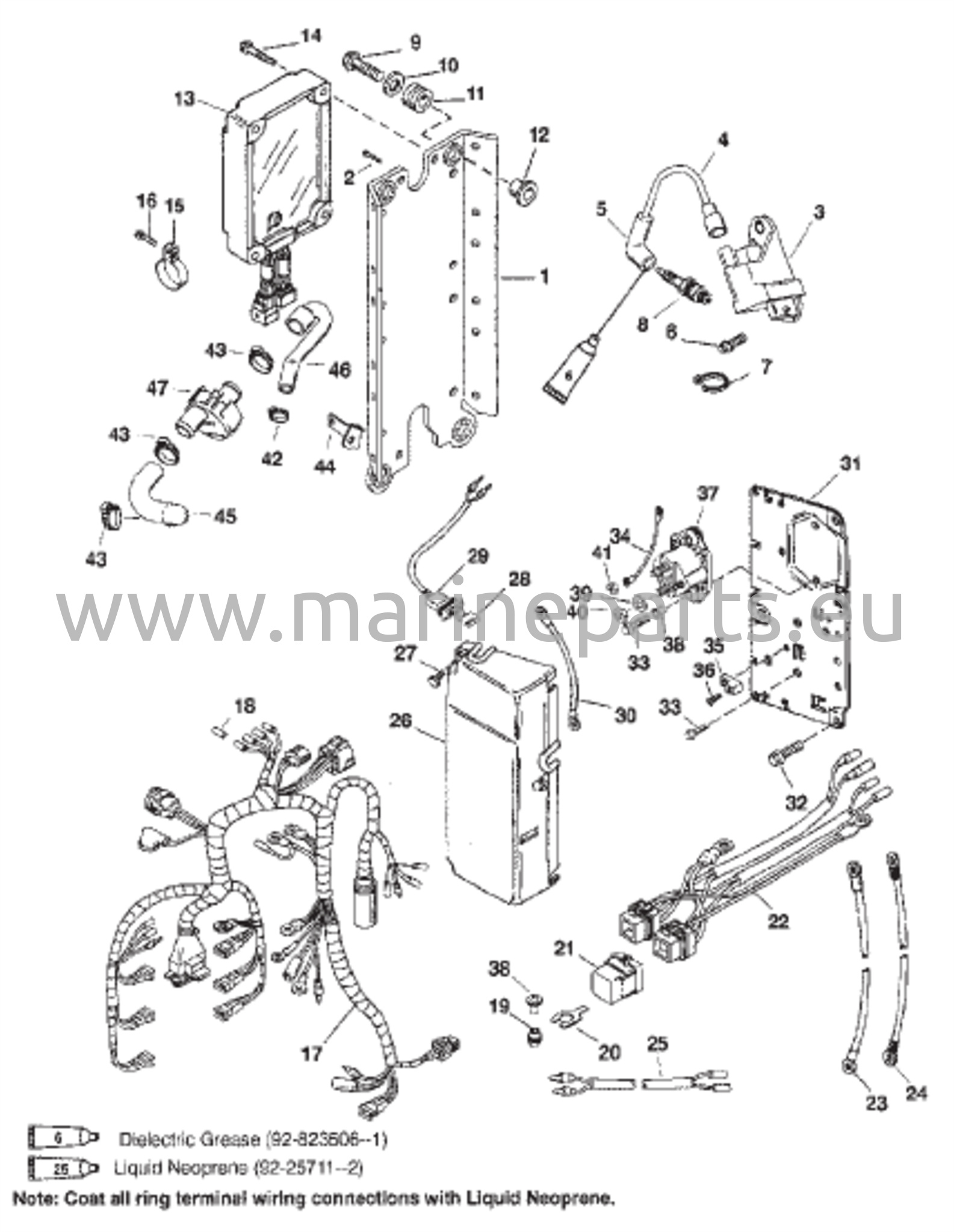 Sähköjärjestelmä (Kaikki mallit – sarjanumero 0G303046 ja siitä eteenpäin)