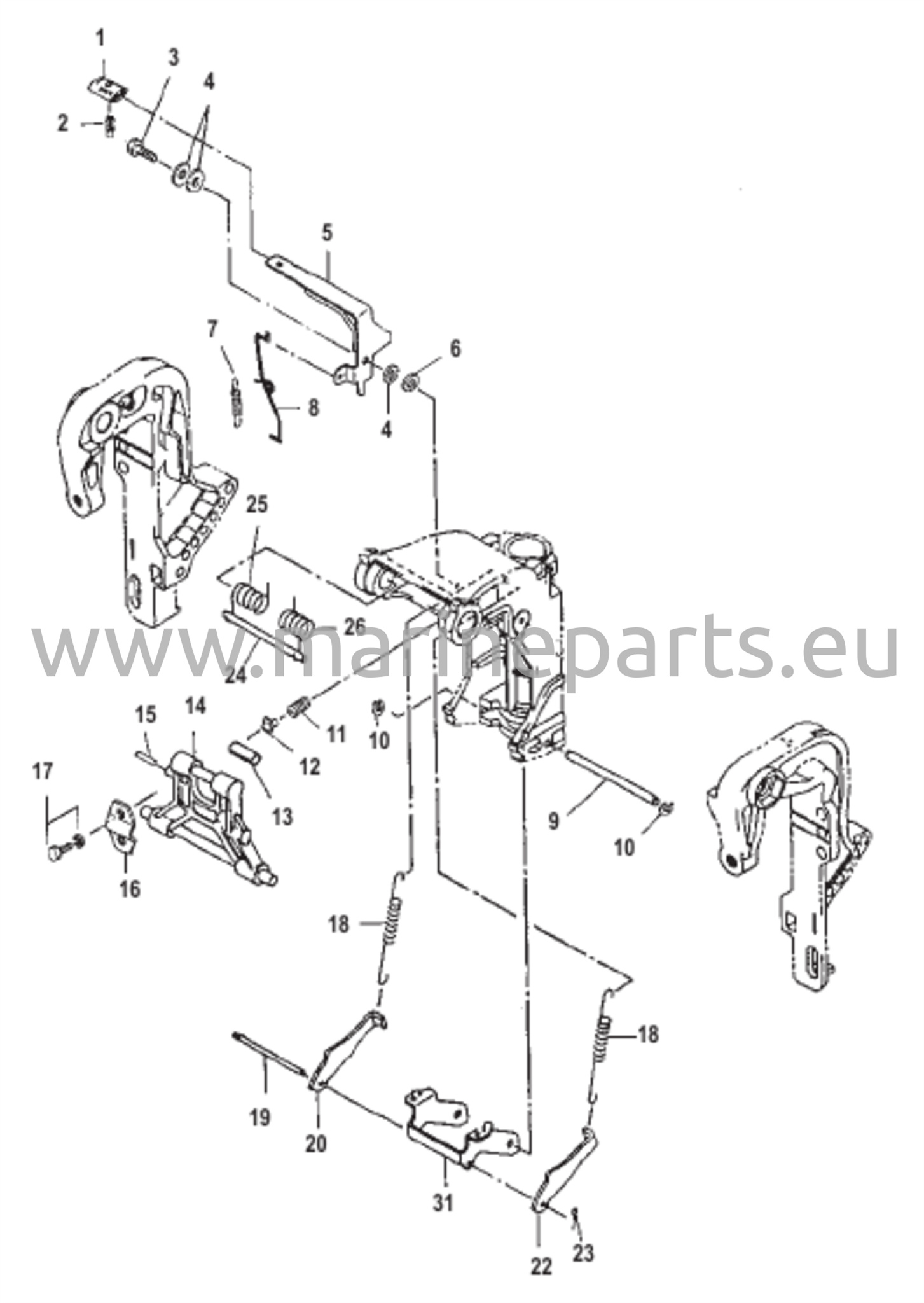 Manuaalinen kallistus, sarjanumero 0N096057 ja sitä alemmat