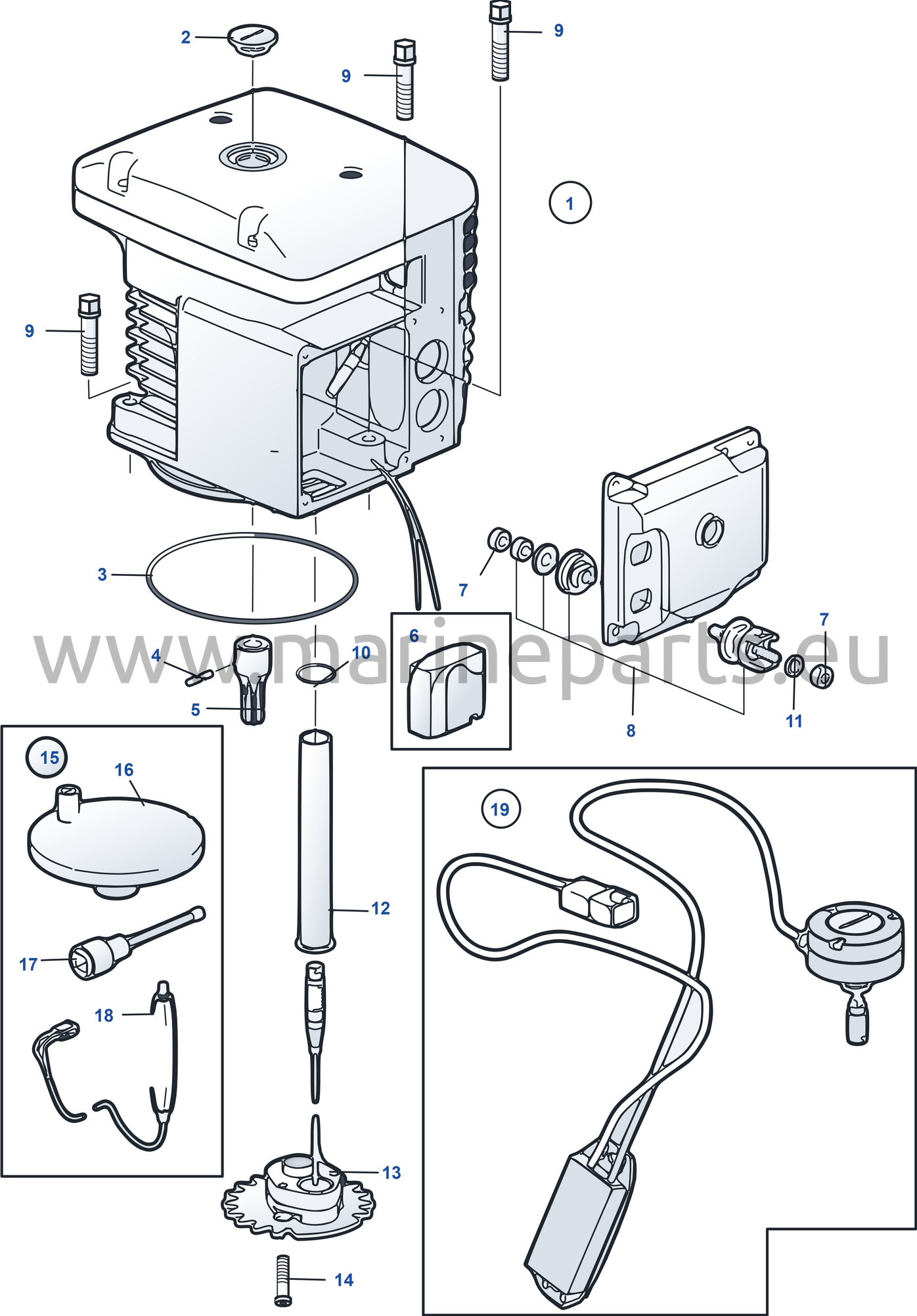 Steering Motor EVC-D