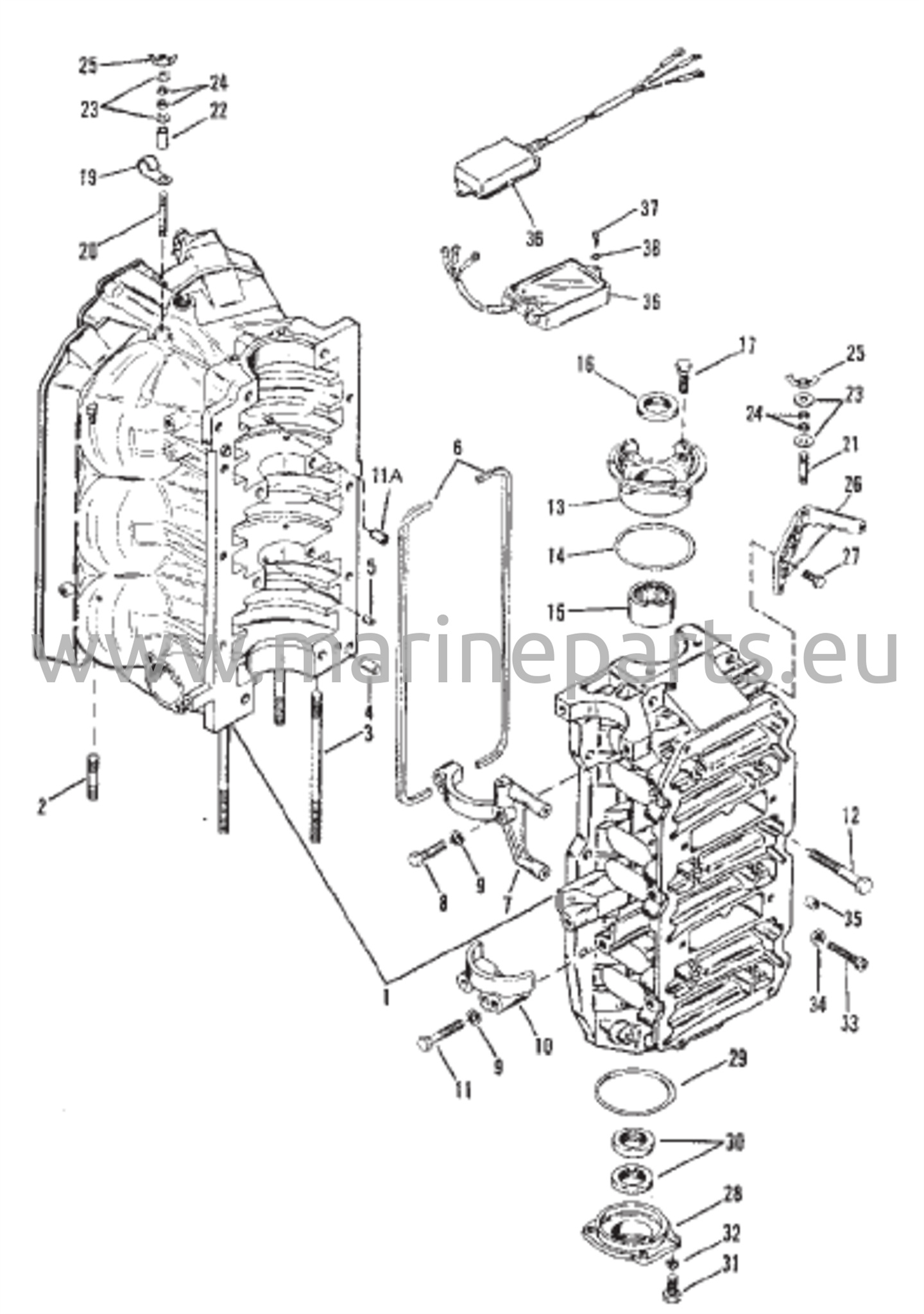 Sylinterilohko ja päätykannet