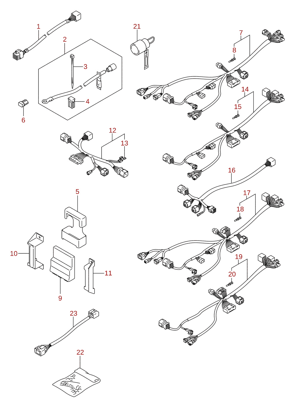 Harness (1) (optional)