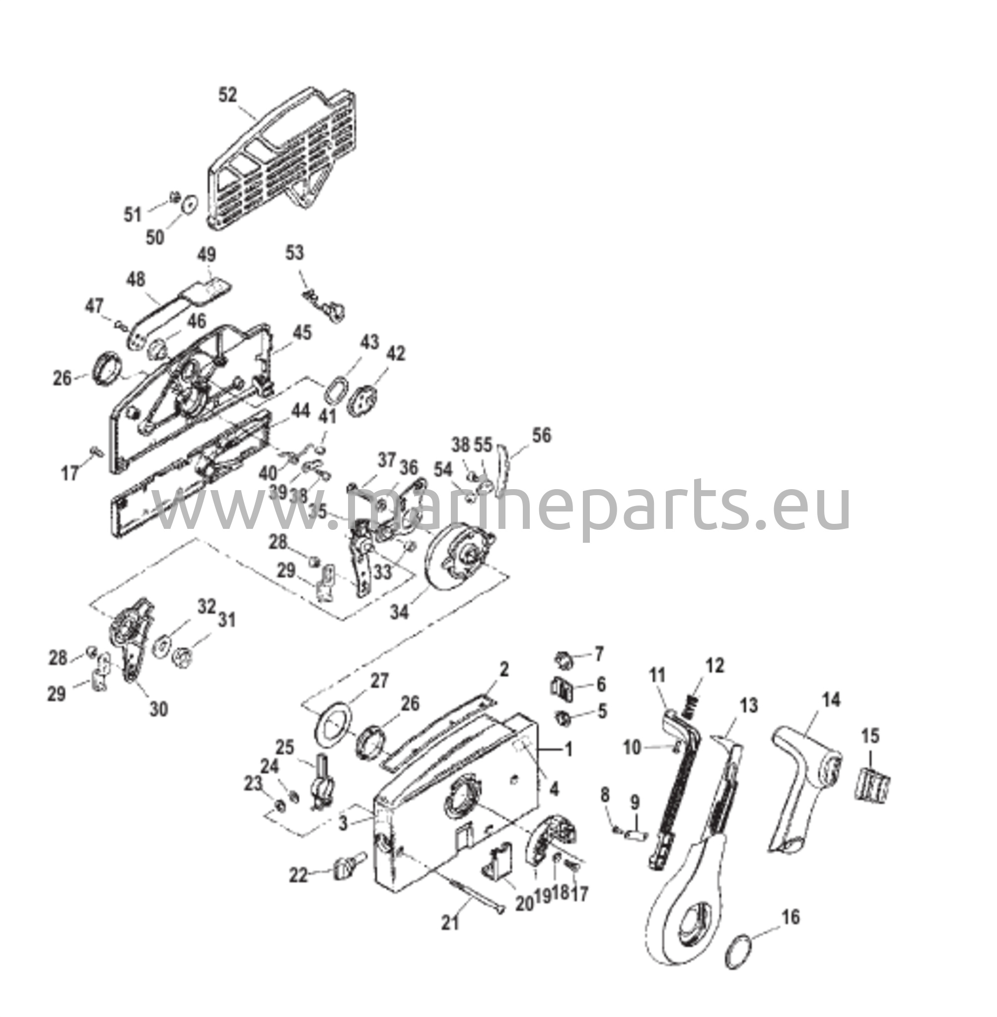 Kaukosäädin 4000 sivukiinnitys