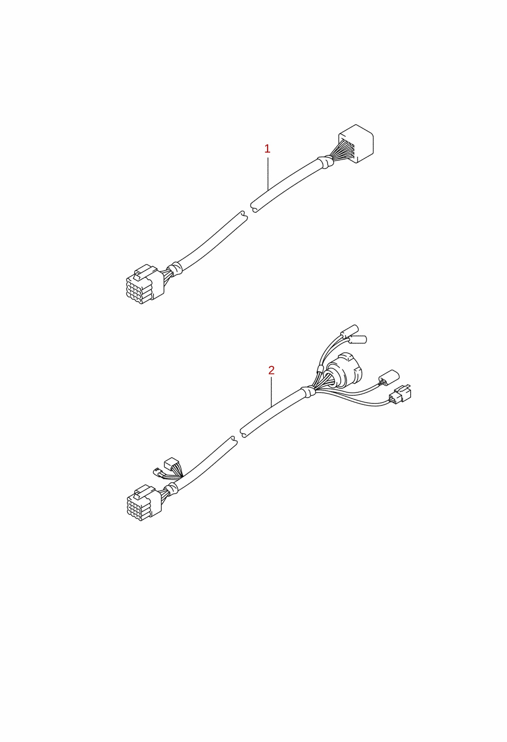 Kabelski snop (DF8AR) (opcija)
