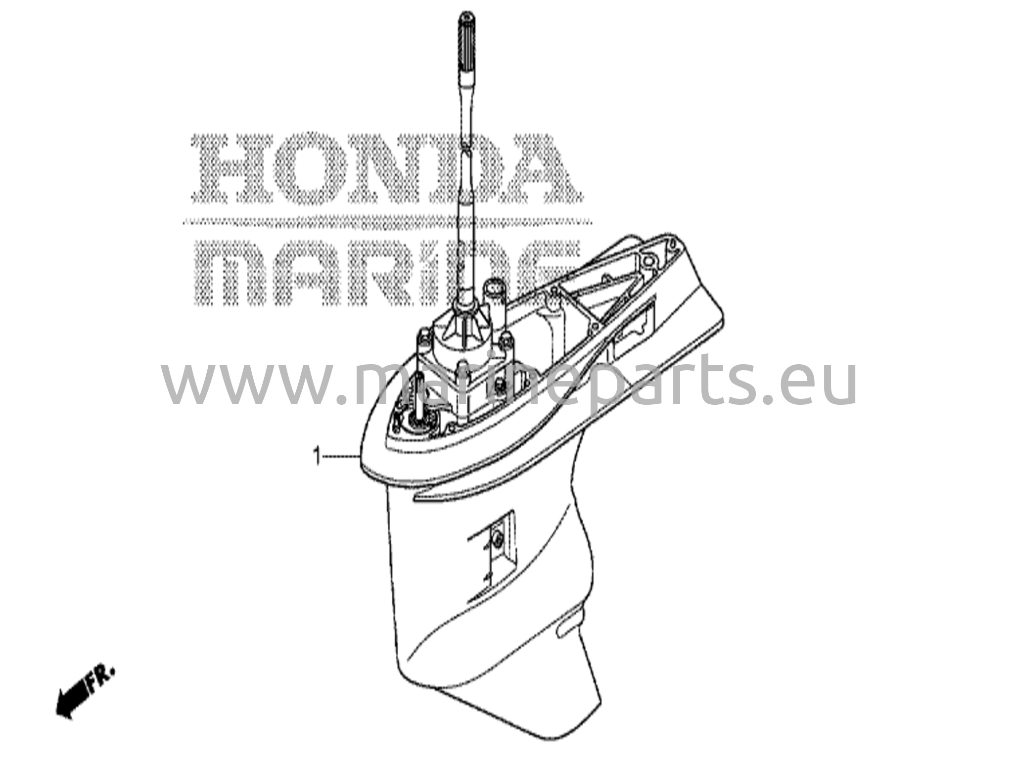 Vaihteiston kotelon kokoonpano