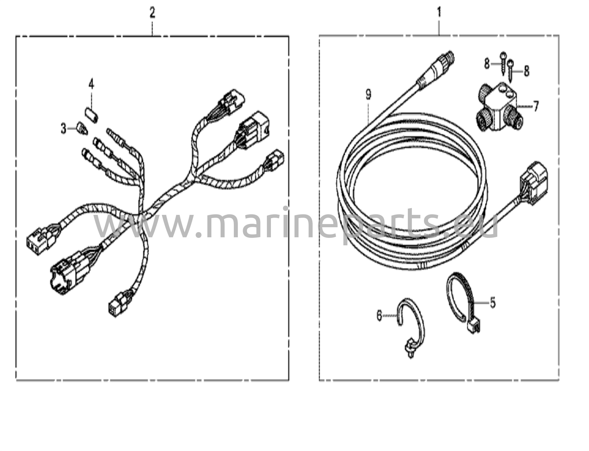 Liitäntäkaapelisarja