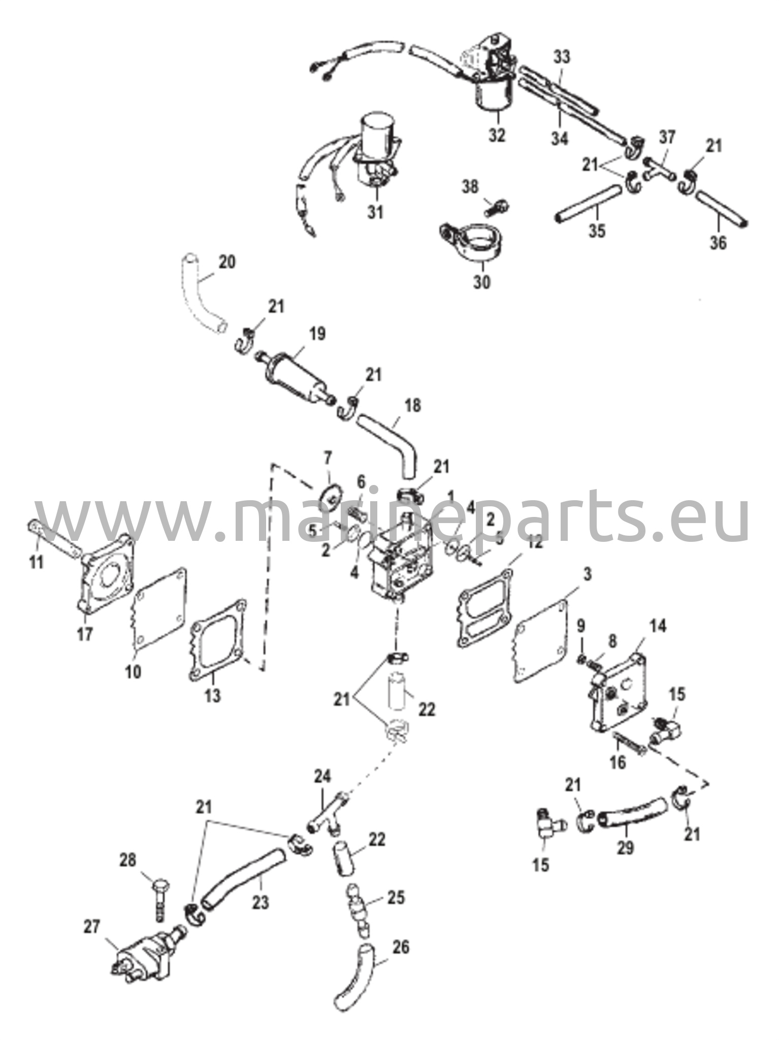 Sähköinen polttoainepumppu