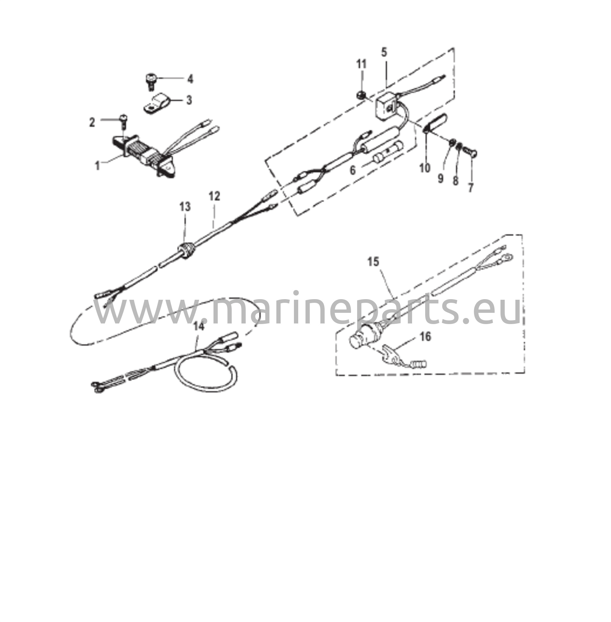Sailpower/Sailmate-komponentit