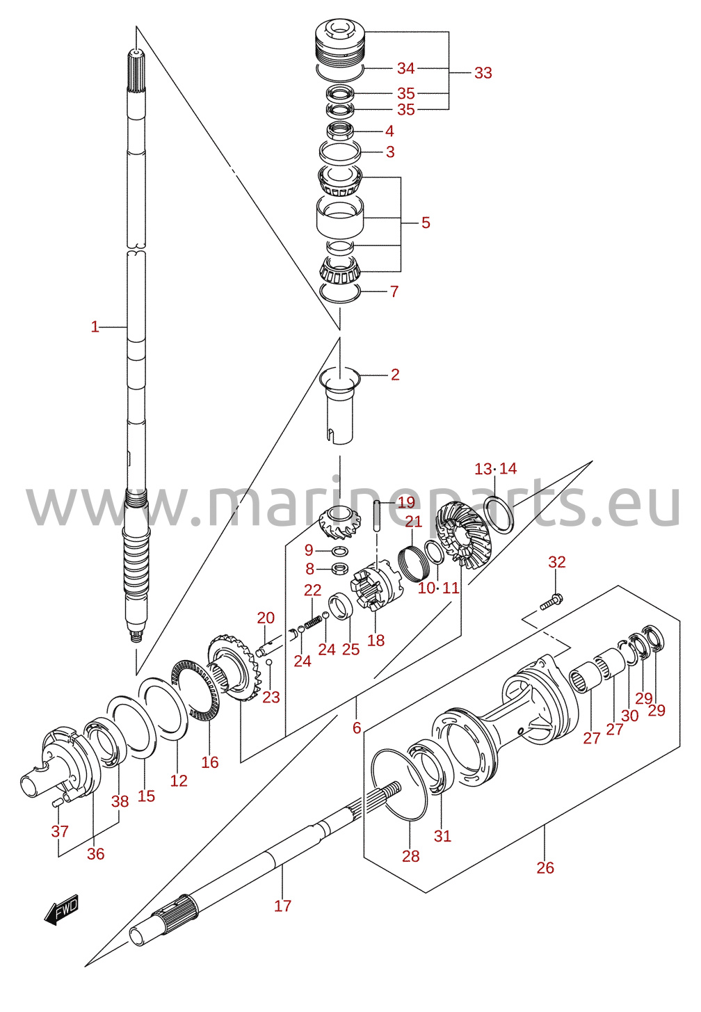 Transmission (DF200T)