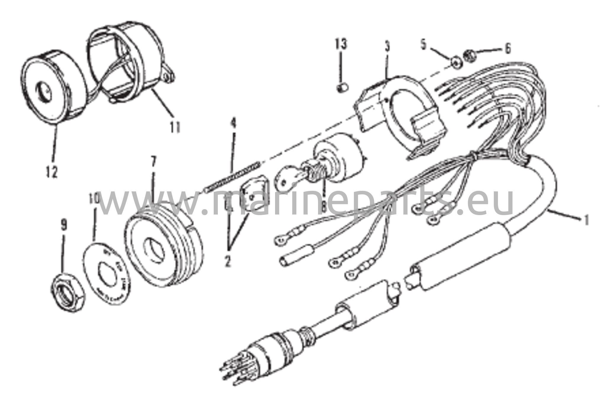 Avainkytkimen kokoonpano