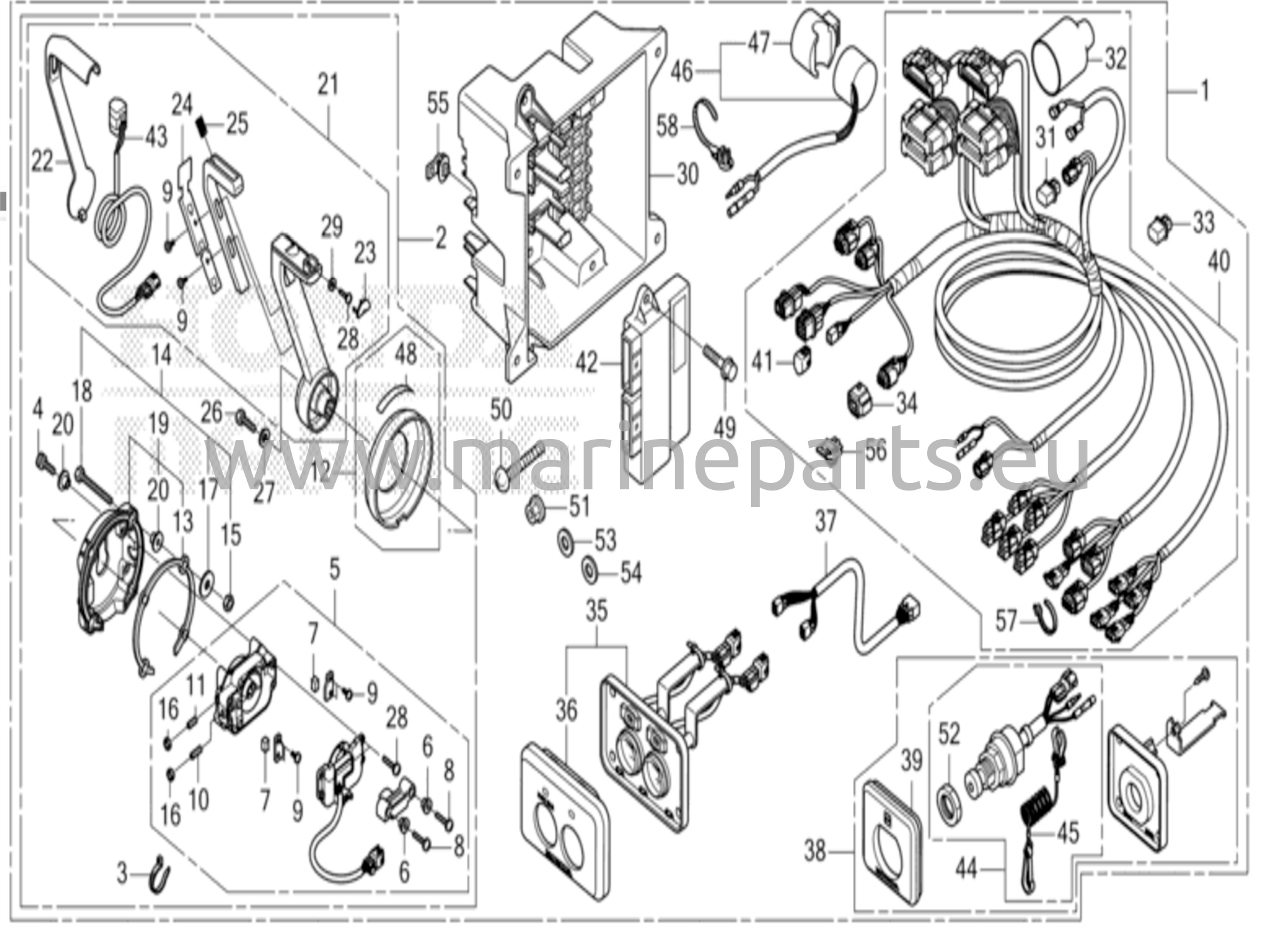 Kaukosäädin (upotettava malli) (toinen) (DBW)