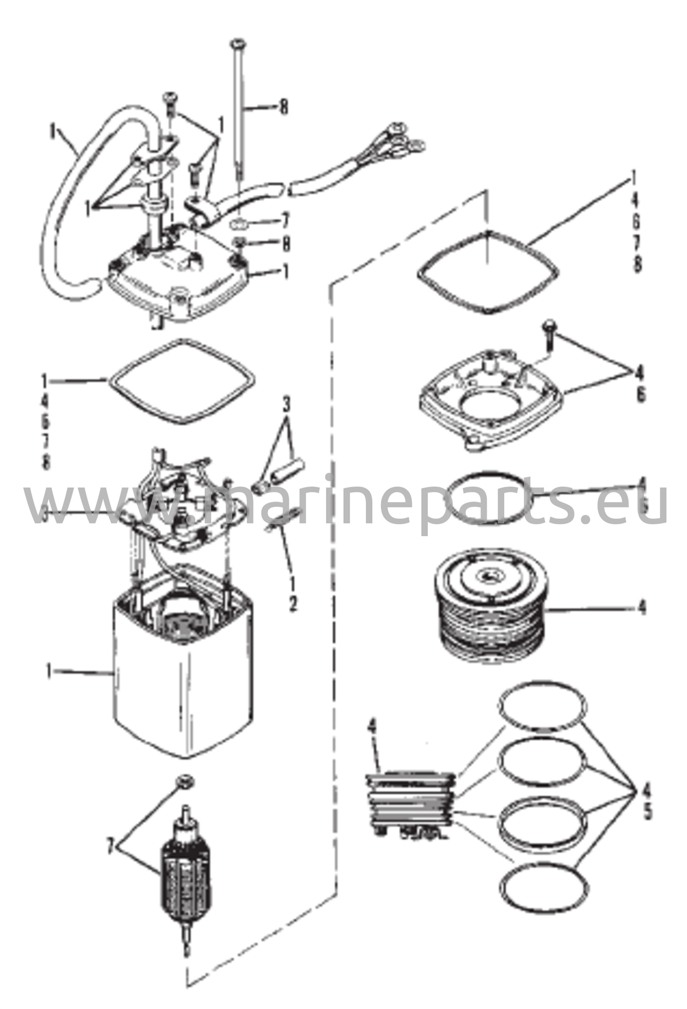 Power Trim Pump 