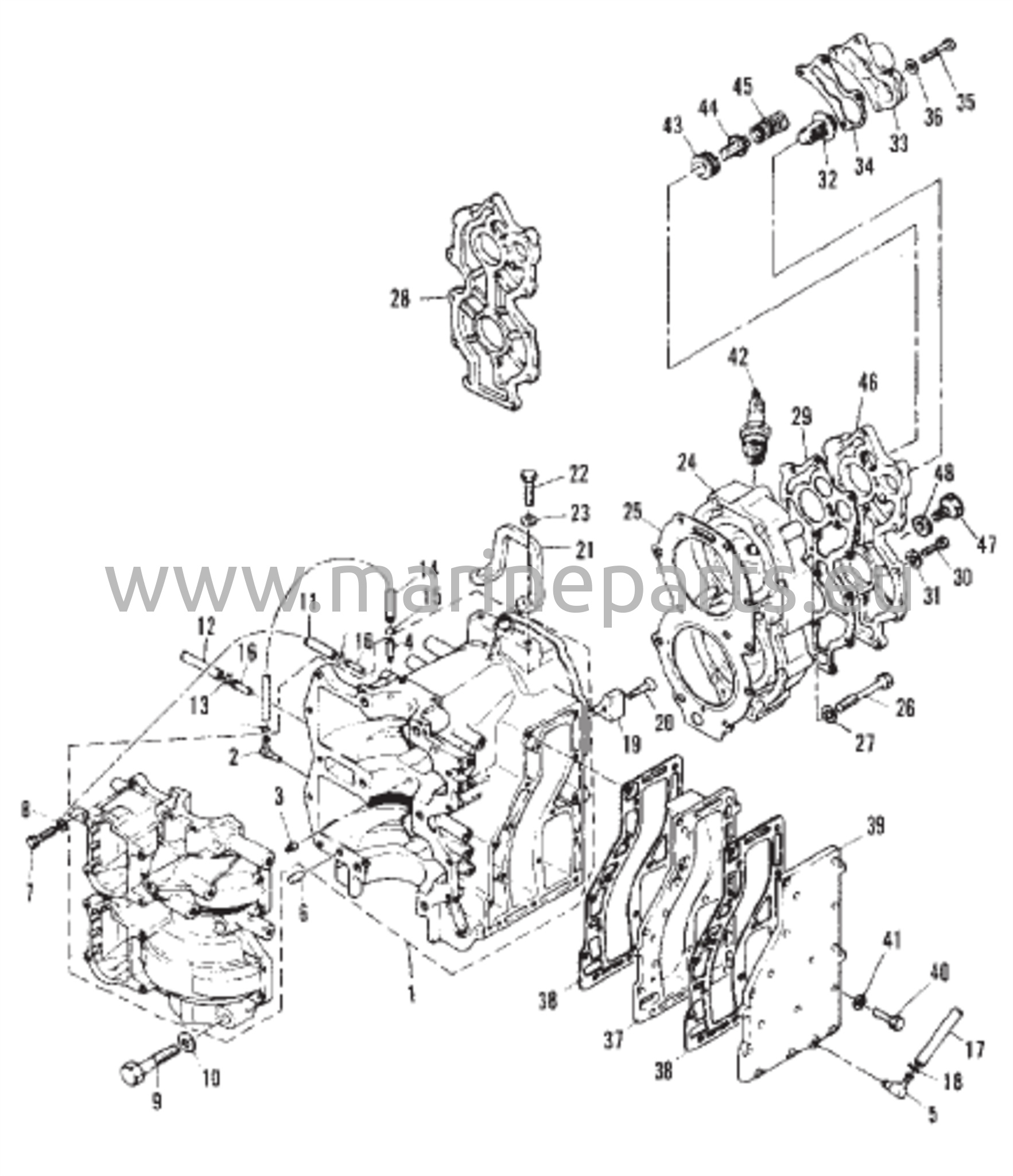 Crankcase and Cylinder Head 