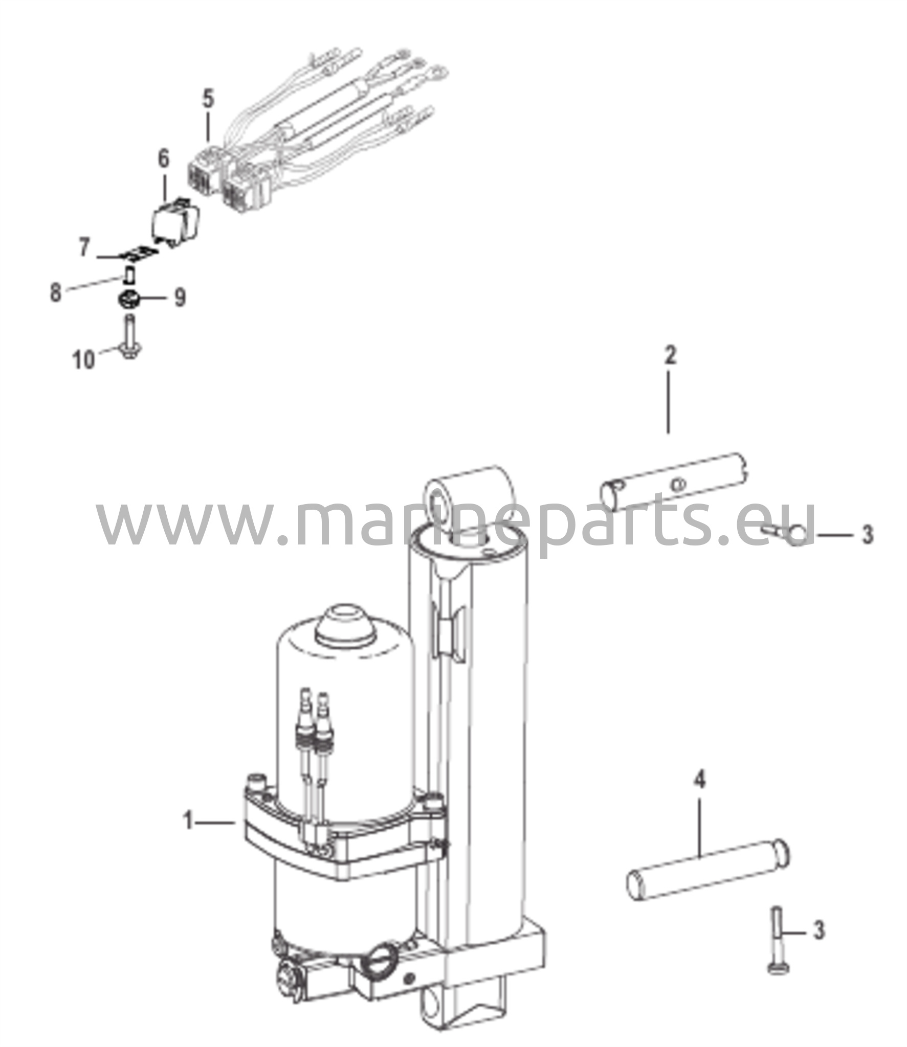 Voimansiirron trimmin kokoonpano 2B092563 ja siitä ylöspäin