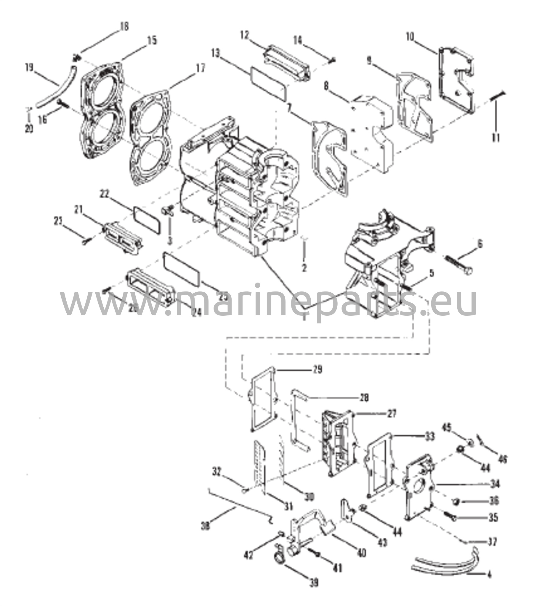 Sylinterilohko ja kansi