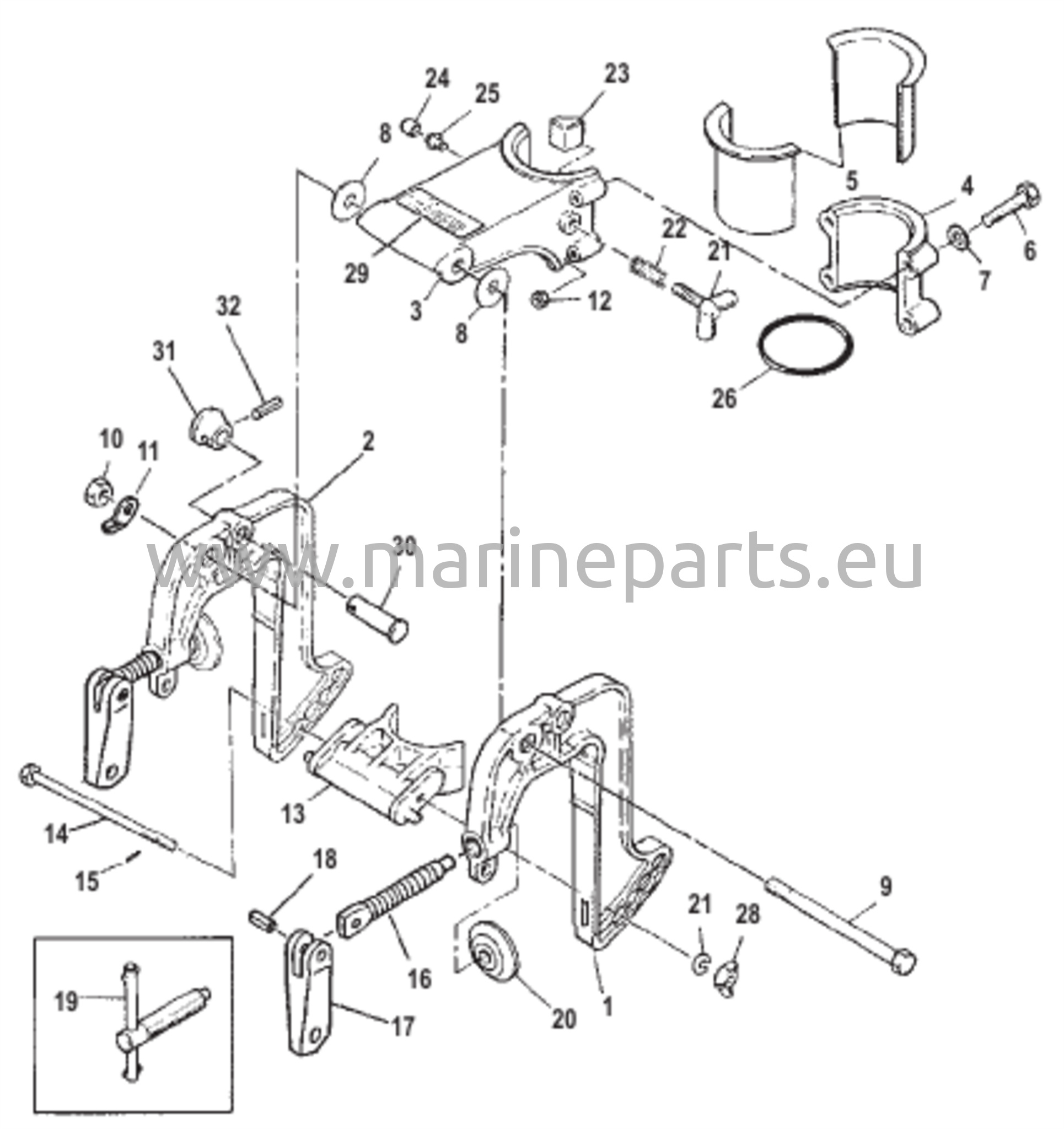 Clamp and Swivel Bracket 