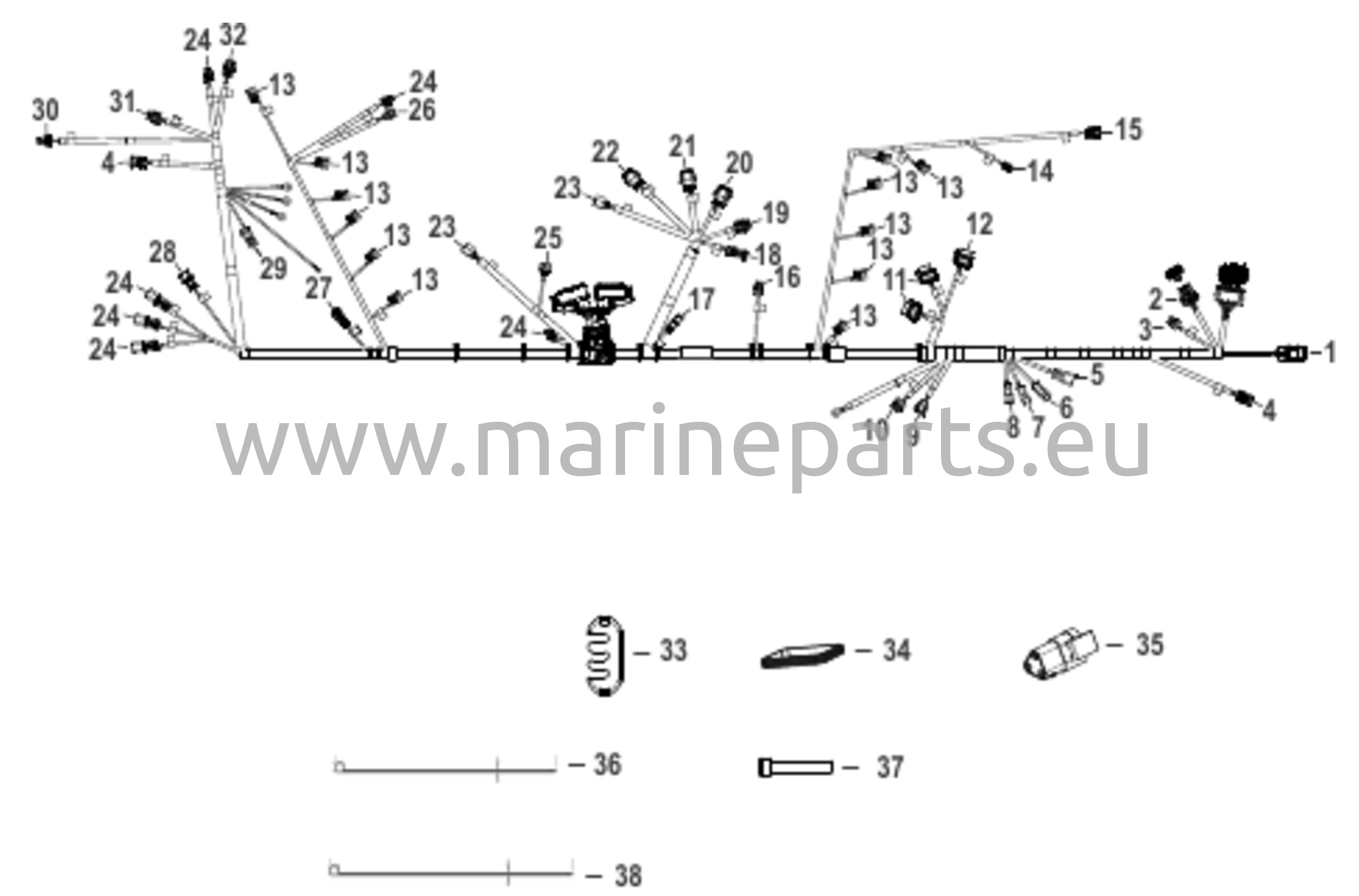 Sähkömoottorin johdotussarja