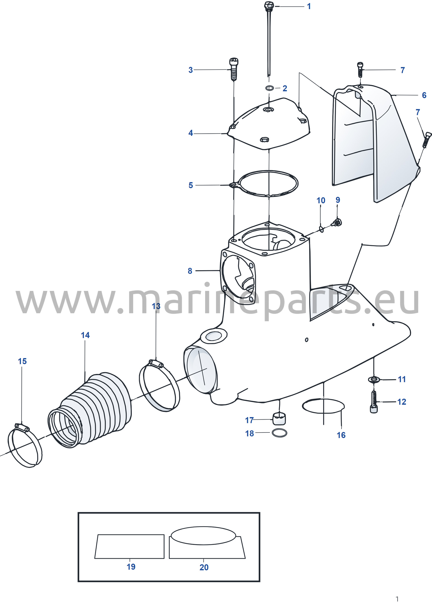 Gear Housing, Upper