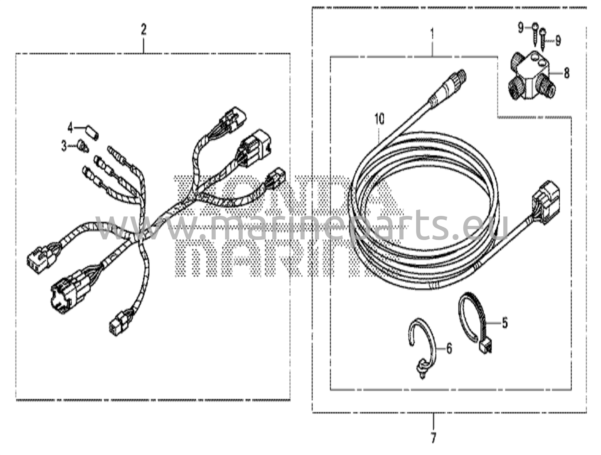 Liidese kaablikomplekt
