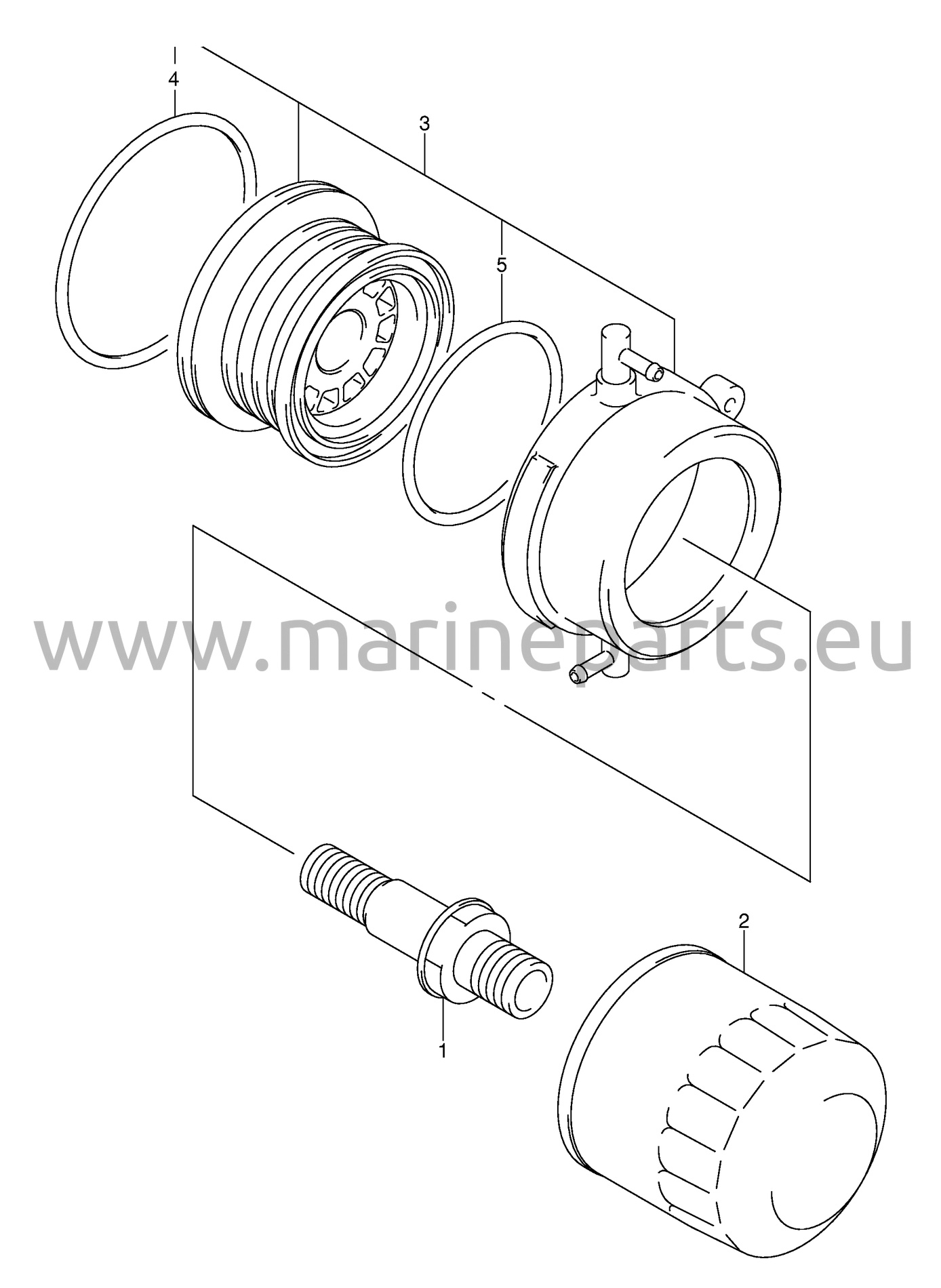 Oljefilter (DF140WT)