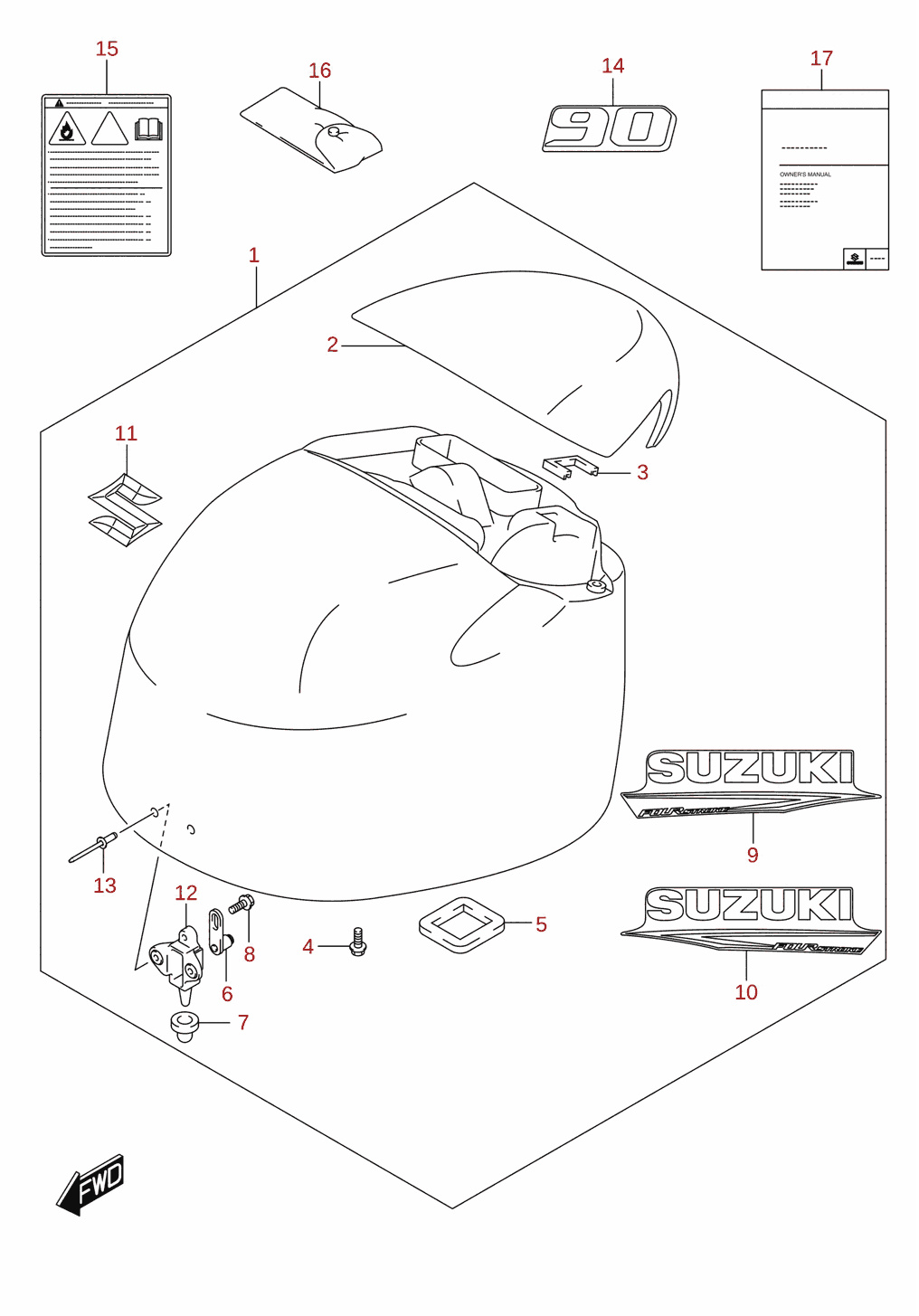 Moottorikoppa (DF90A)